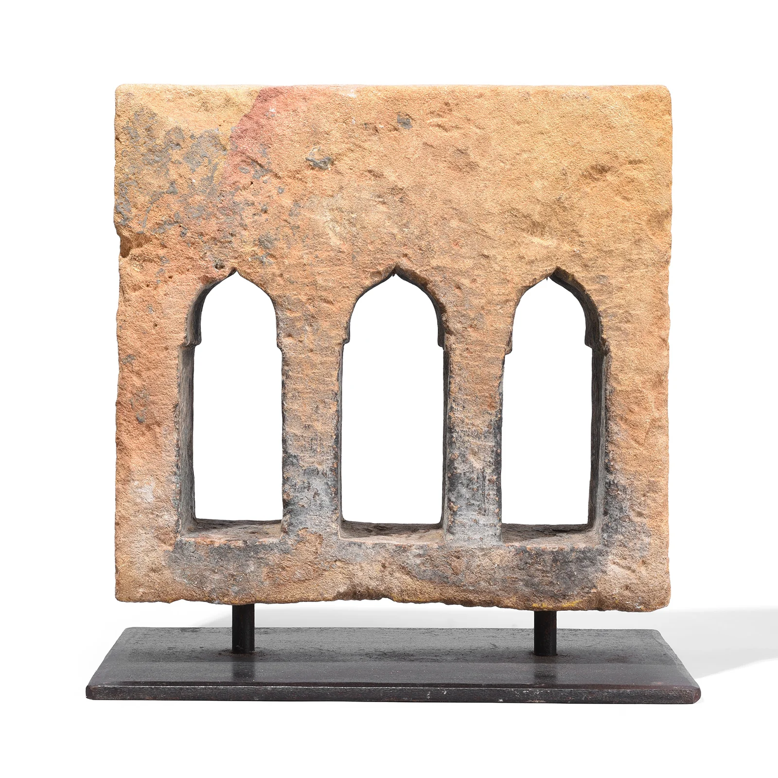 Stone Lamp Niche From Jaisalmer On Stand - 19th Century - Image 4
