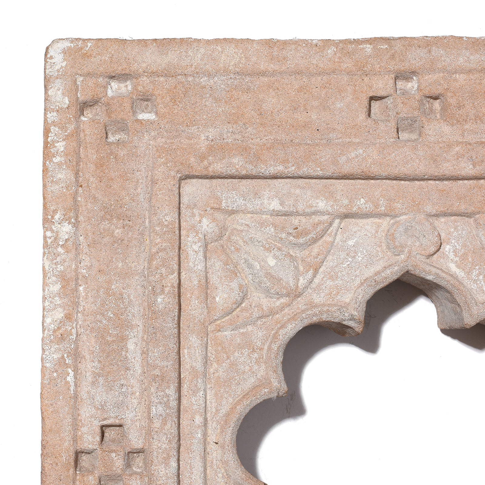 Carved Stone Lamp Niche From Rajasthan - 19th Century - Image 2
