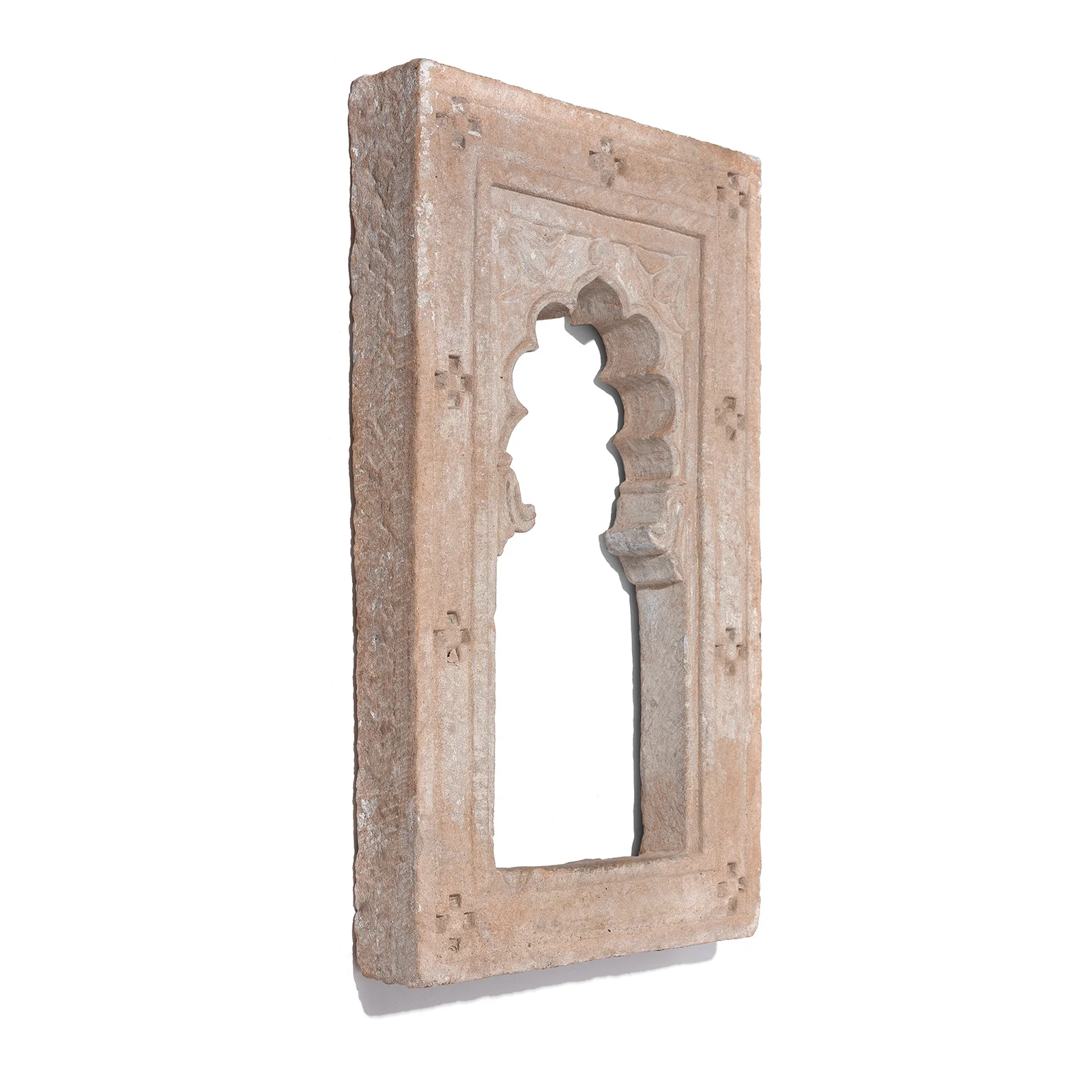 Carved Stone Lamp Niche From Rajasthan - 19th Century - Image 3