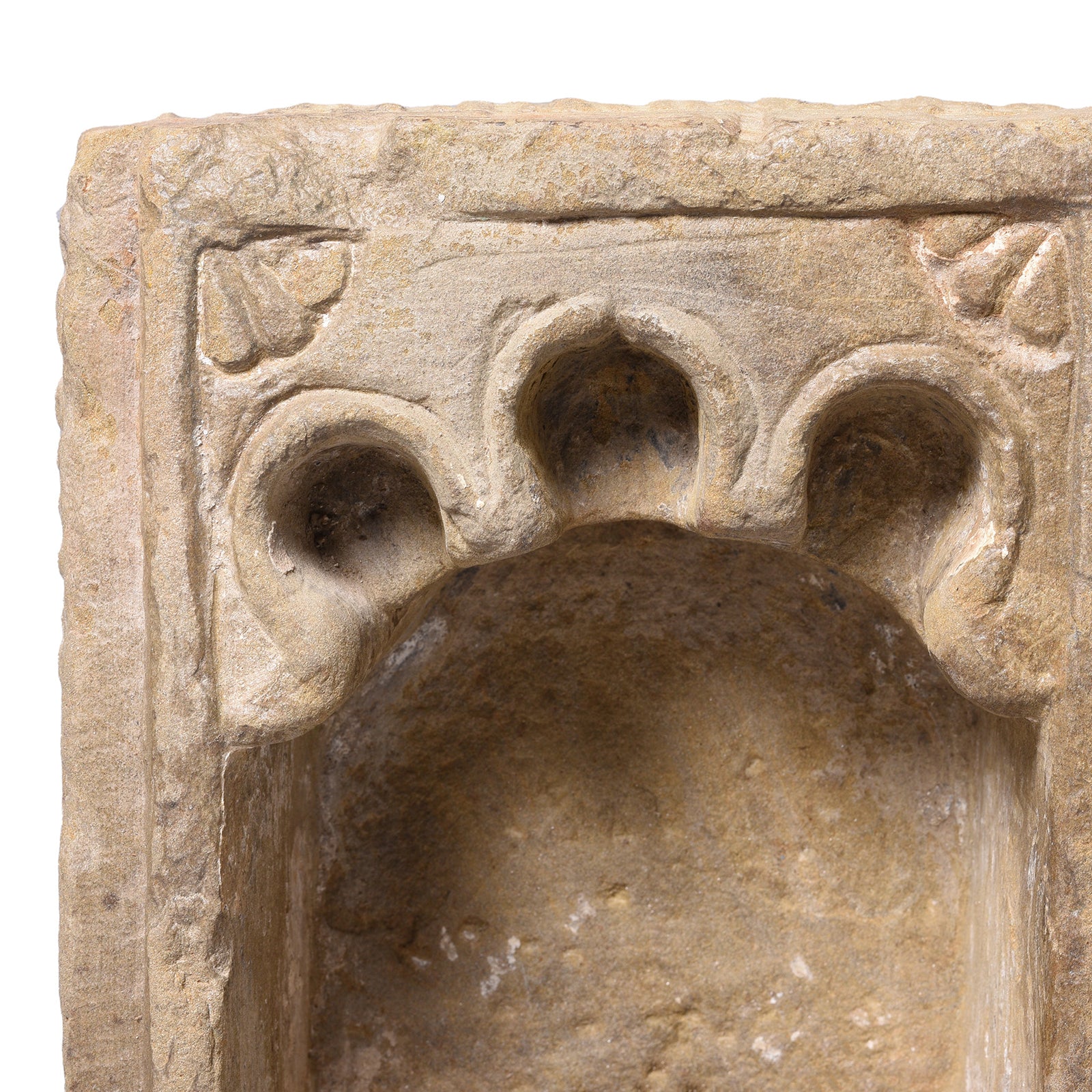 Carved Stone Lamp Niche From Dungarpur - 18thC - Image 2