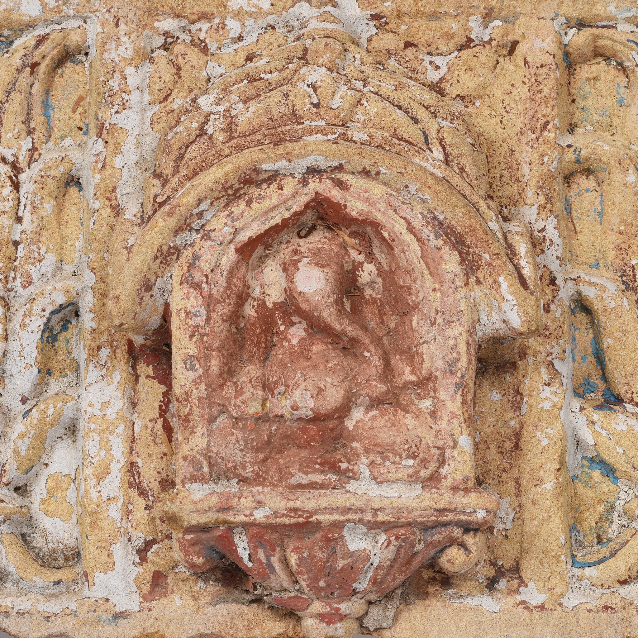 Carved Stone Lintel Panel From Jaisalmer - 19thC - Image 2