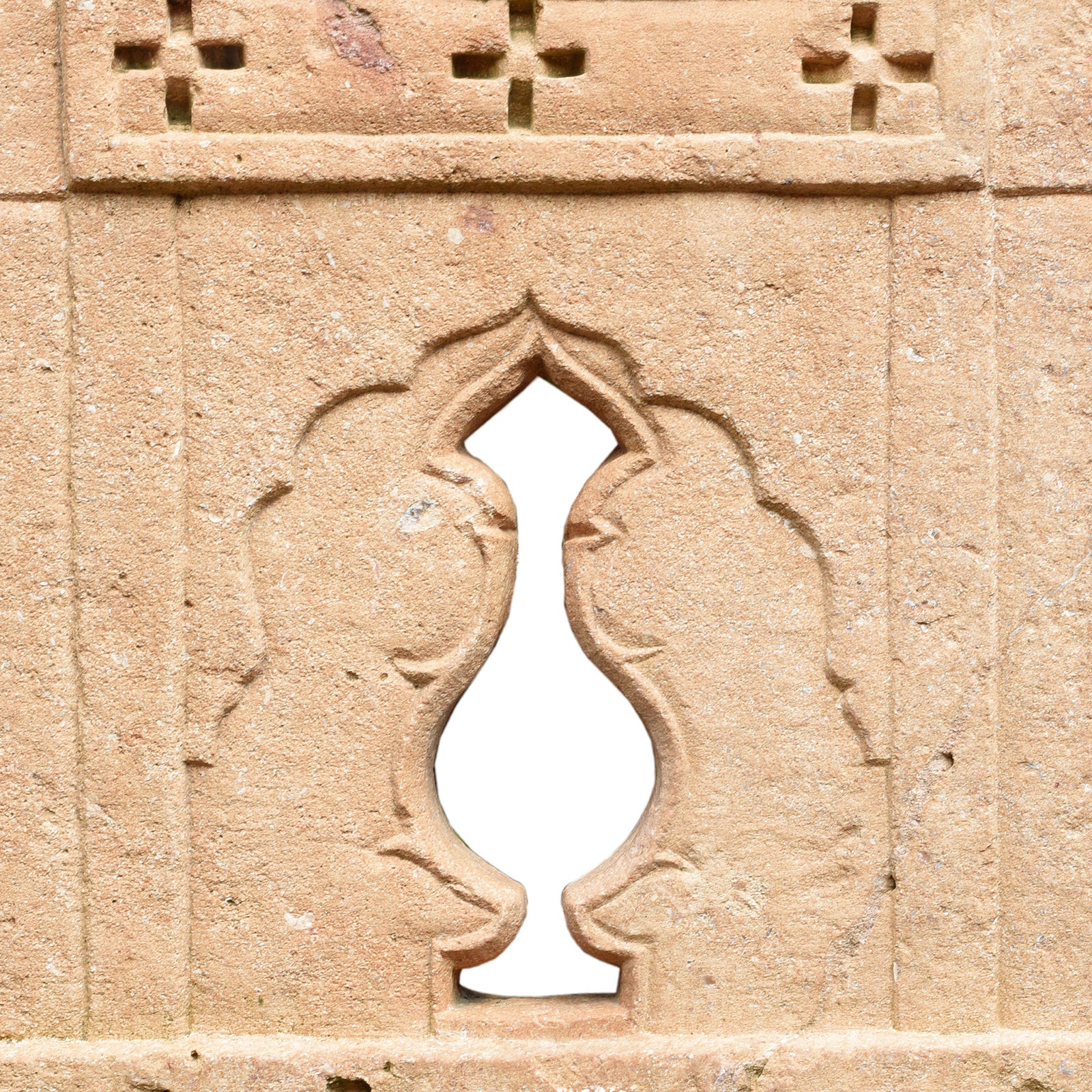Carved Stone Mughal Jharoka From Jaisalmer - 19th Century - Image 4
