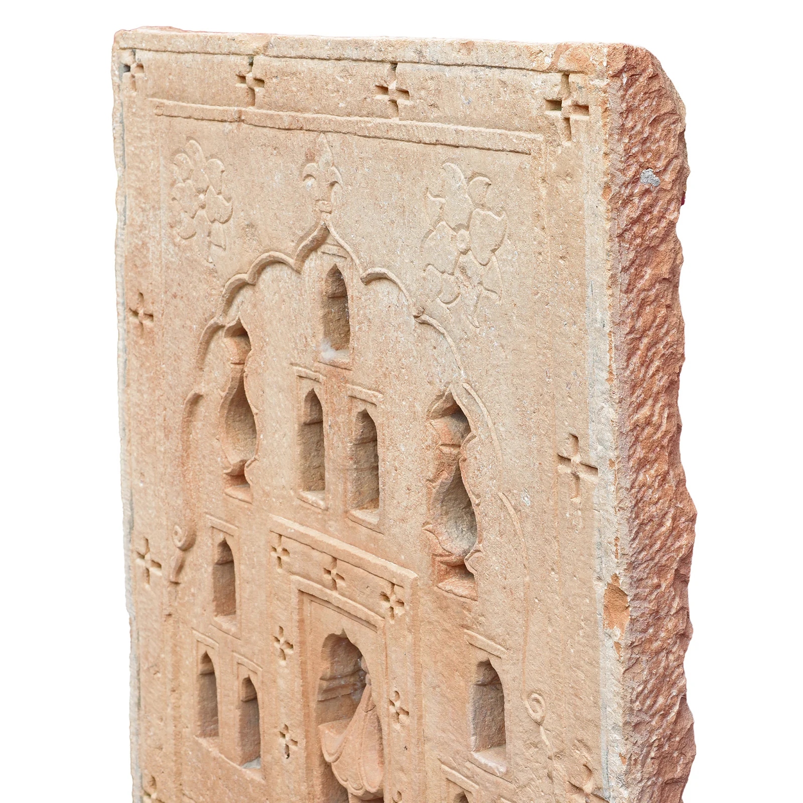 Carved Stone Mughal Jharoka From Jaisalmer - 19th Century - Image 5