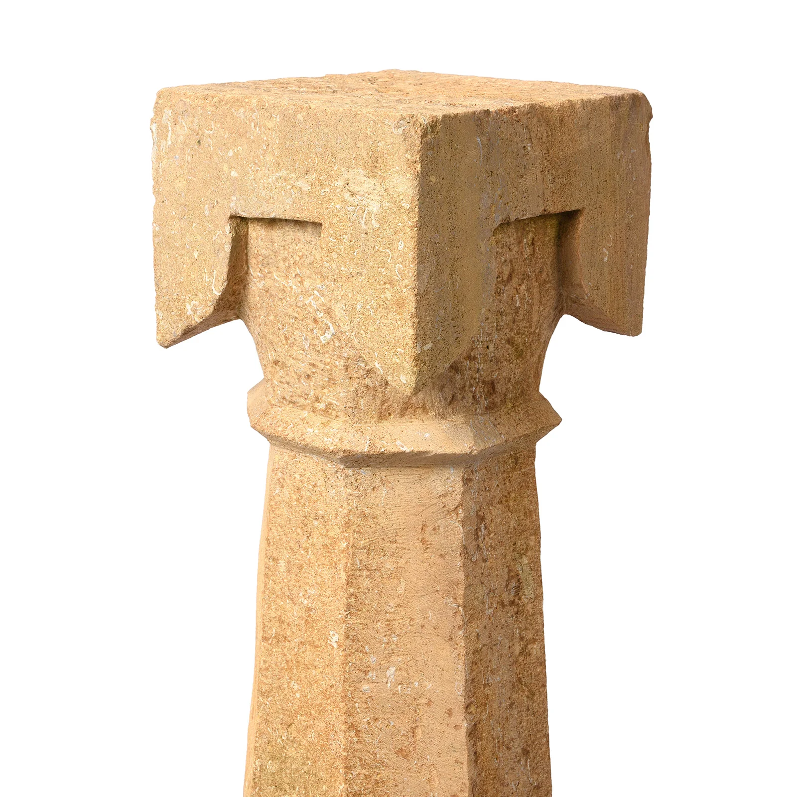 Carved Stone Pillar - Image 3