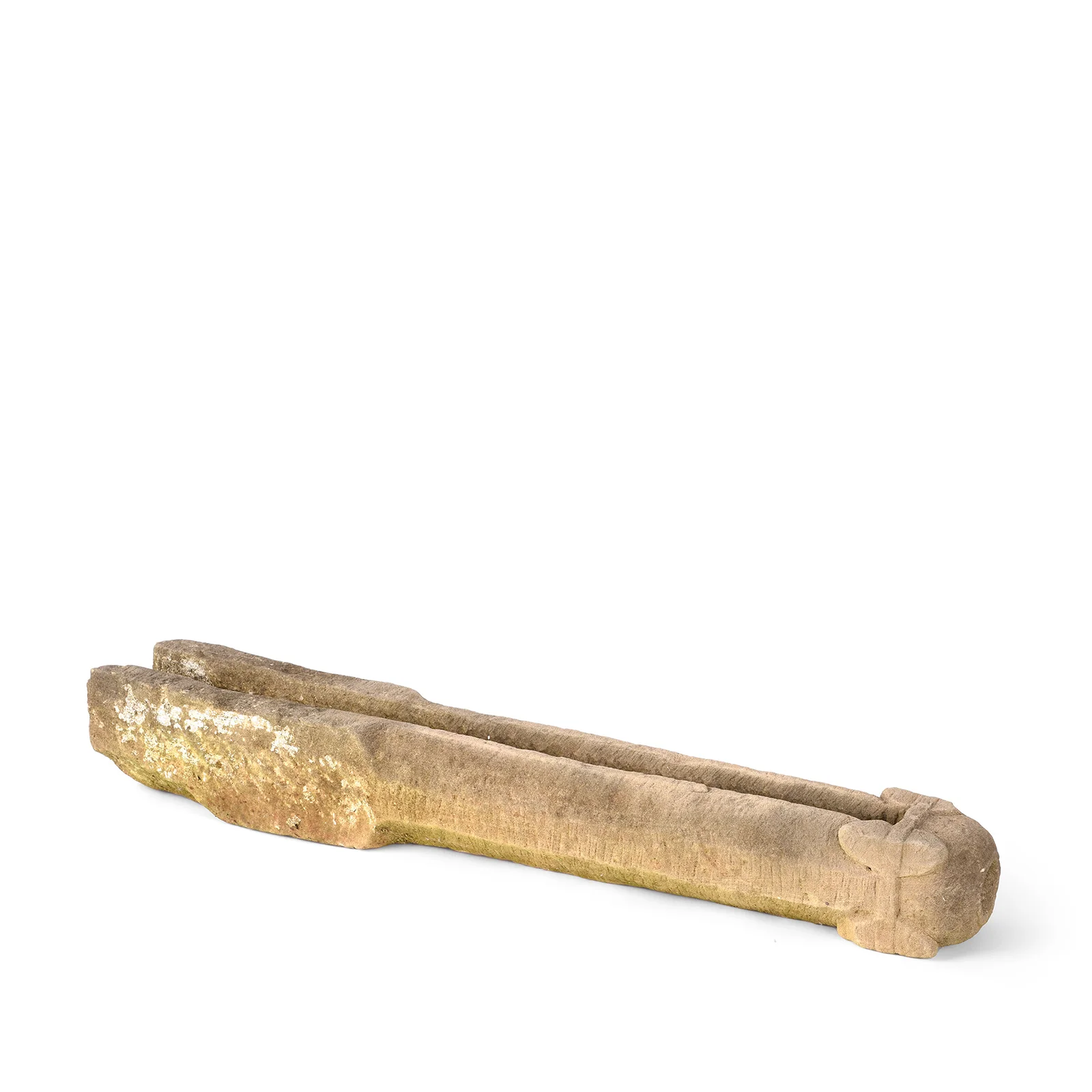 Carved Stone Water Spout From Kutch - 19th Century