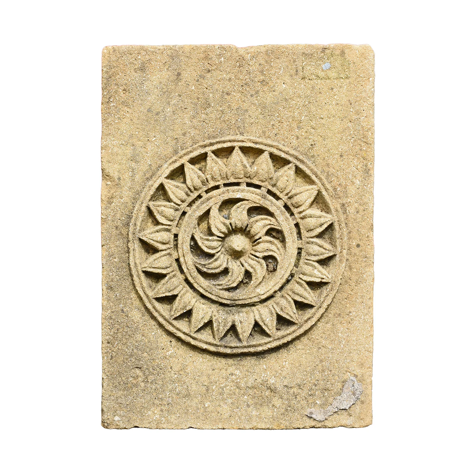 Indian Stone Panel From Jaisalmer - 19th Century