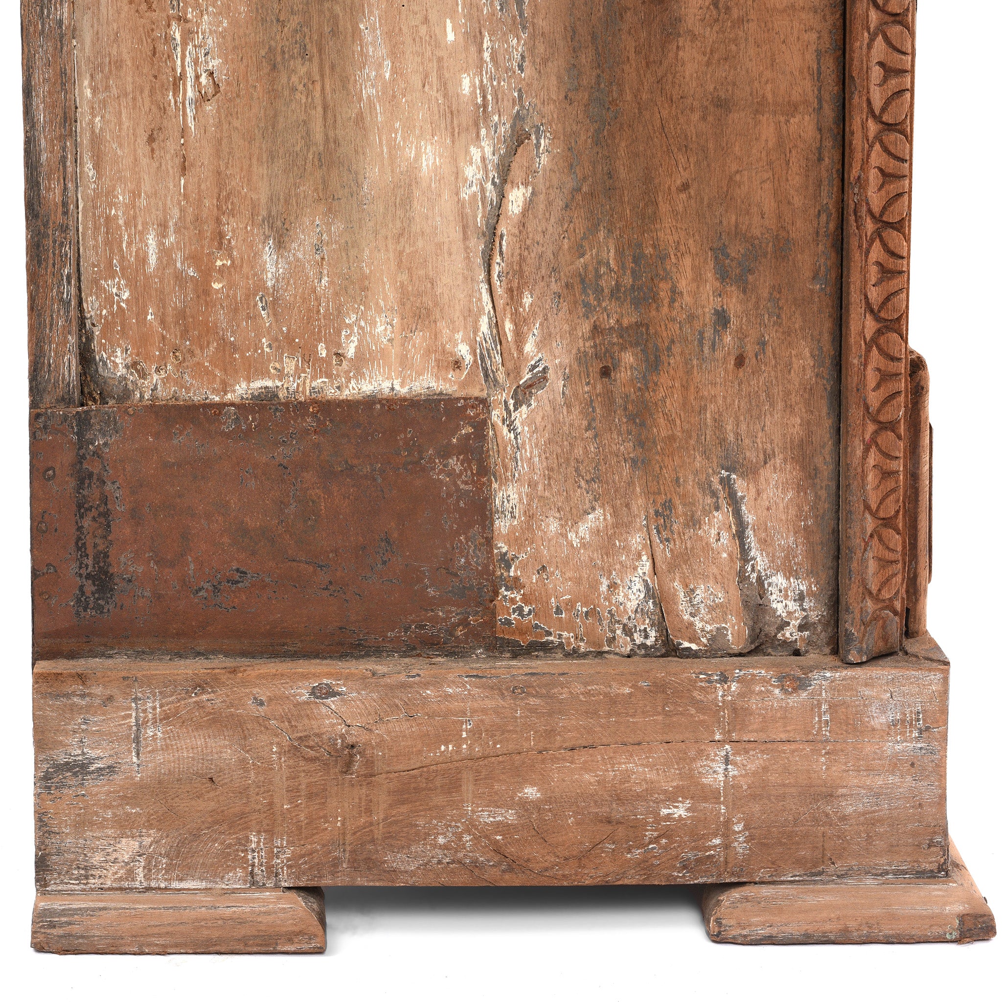 Carved Almirah Cabinet With Sunburst Panels - 19th Centruy - Image 10