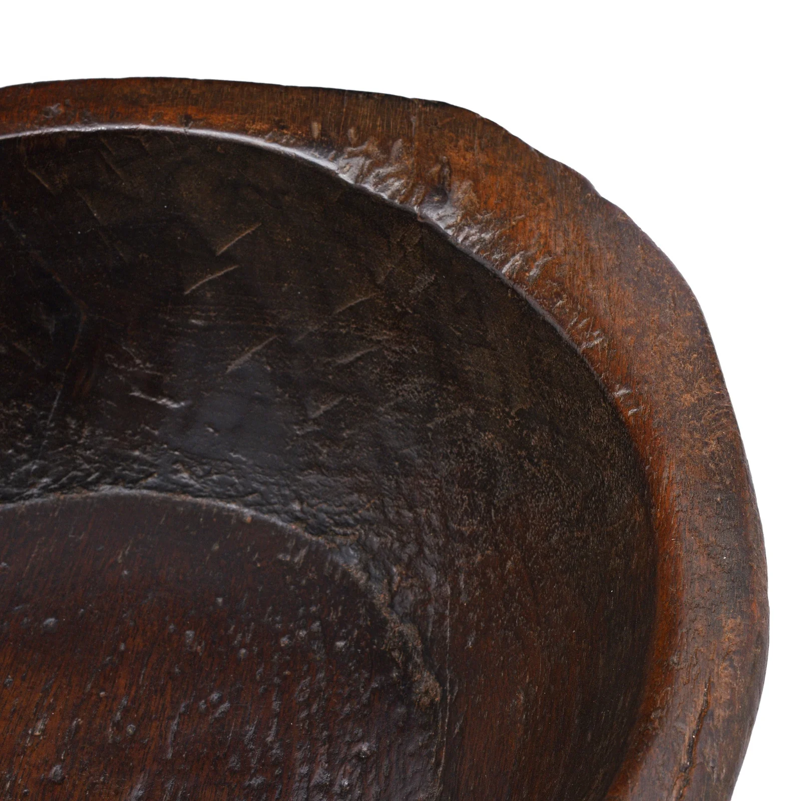Carved Indian Parath Bowl From Rajasthan - Ca 1920 - Image 2
