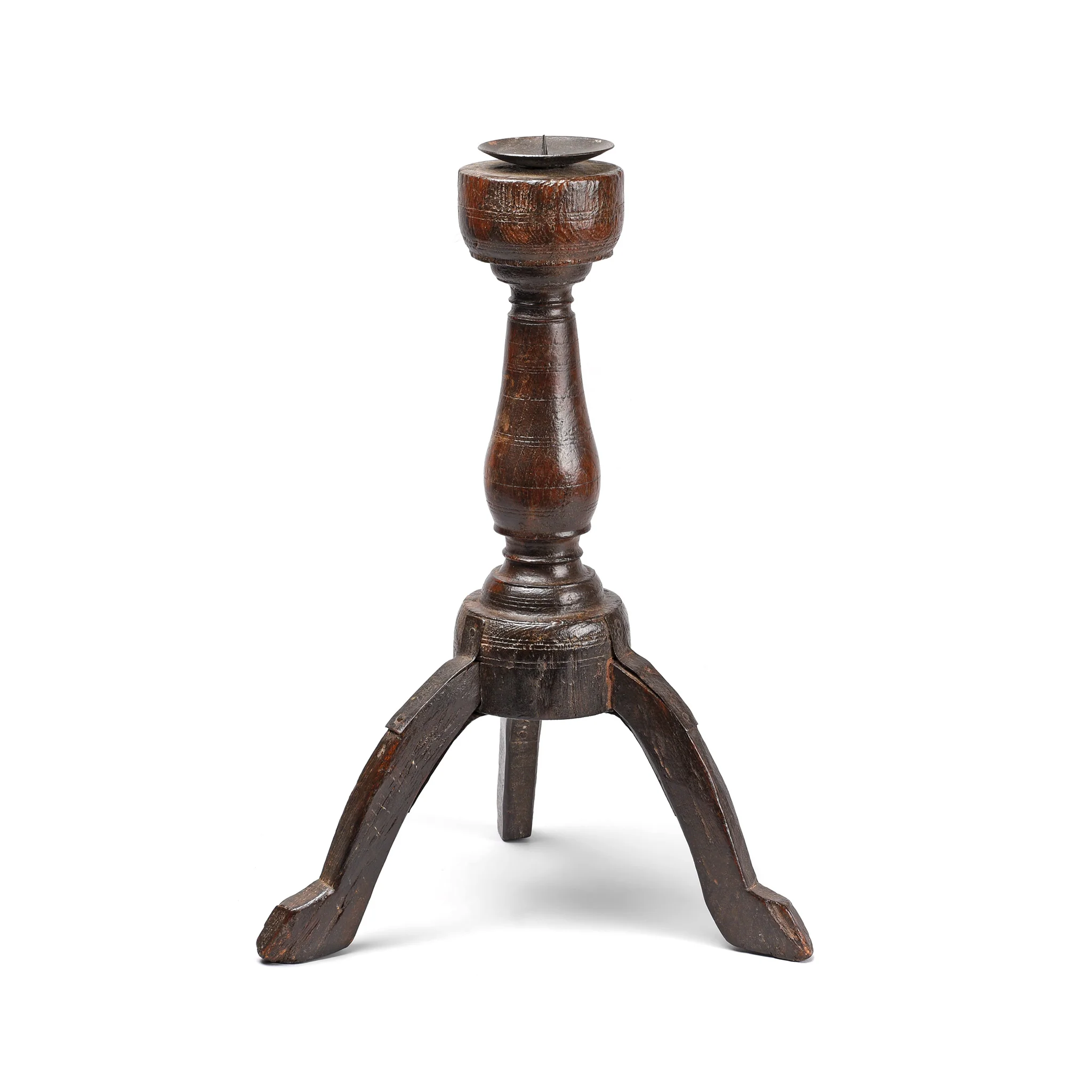 Teak Tribal Candlestick from Banswara - 19thC - Image 3