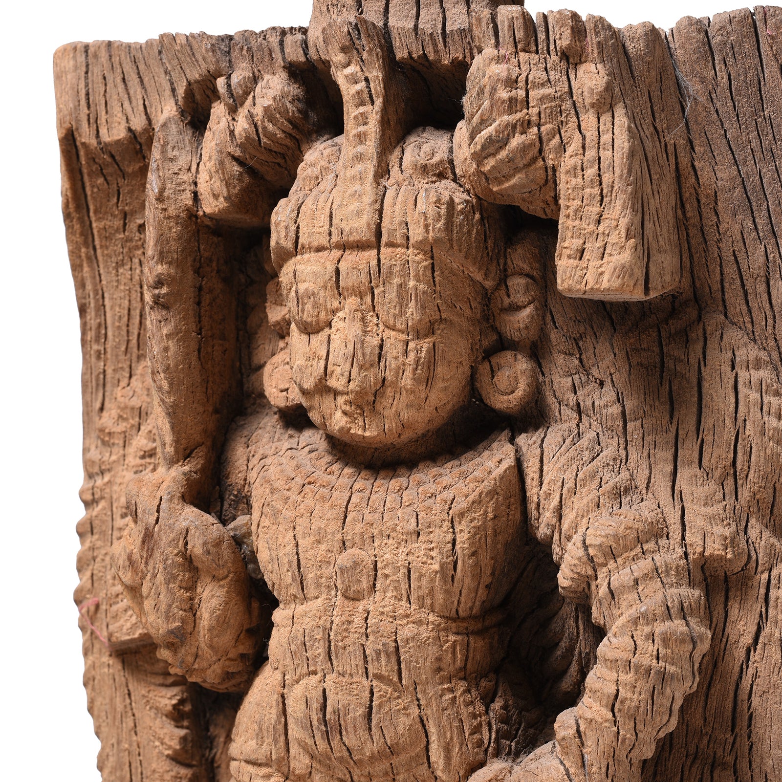 Teak Chariot Carving From Tamil Nadu - 19th Century - Image 4