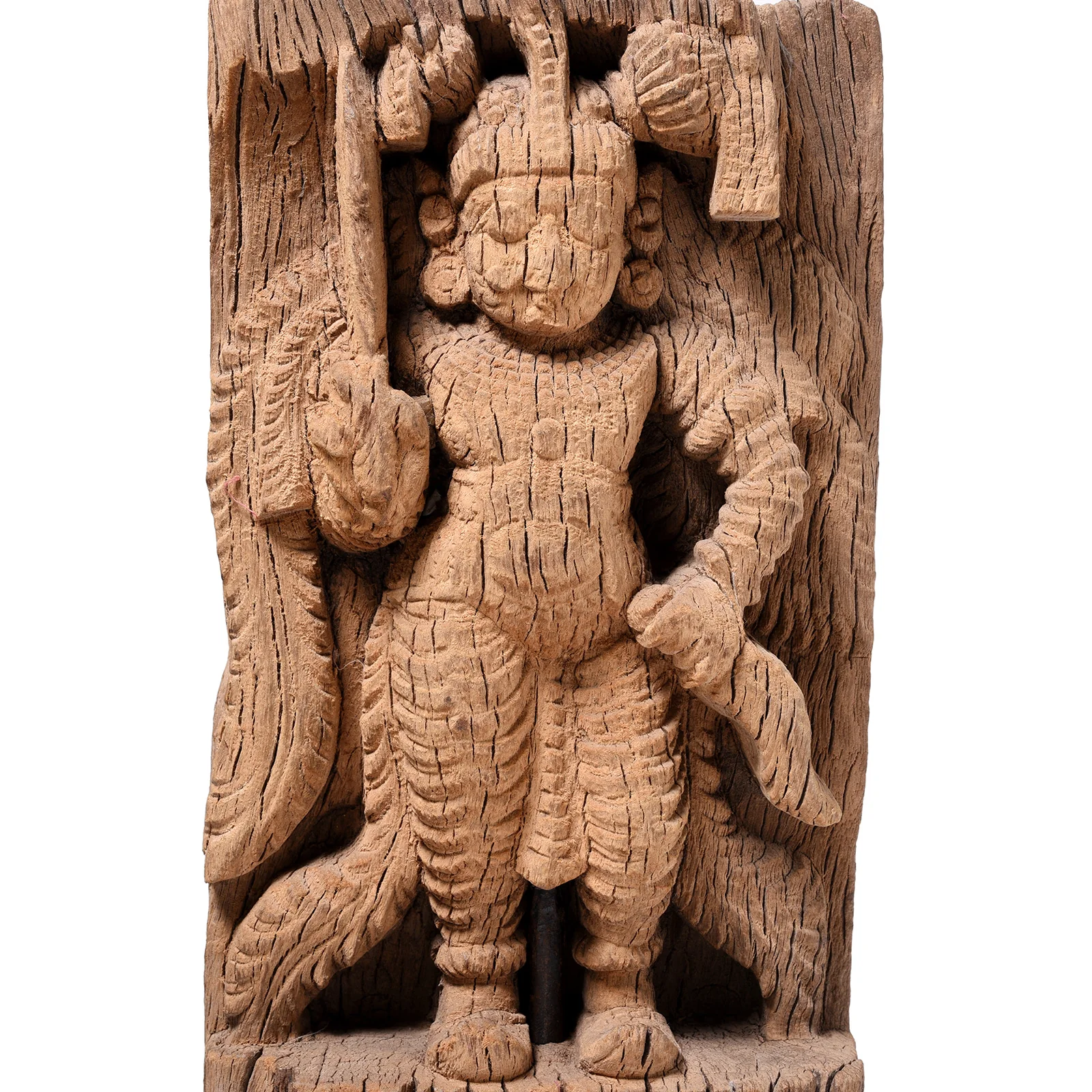 Teak Chariot Carving From Tamil Nadu - 19th Century - Image 6