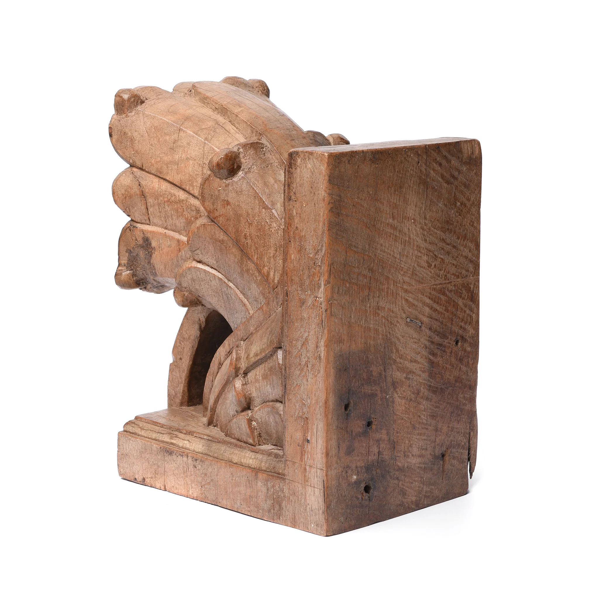 Carved Teak Corbel From Maharashtra - 19thC - Image 4