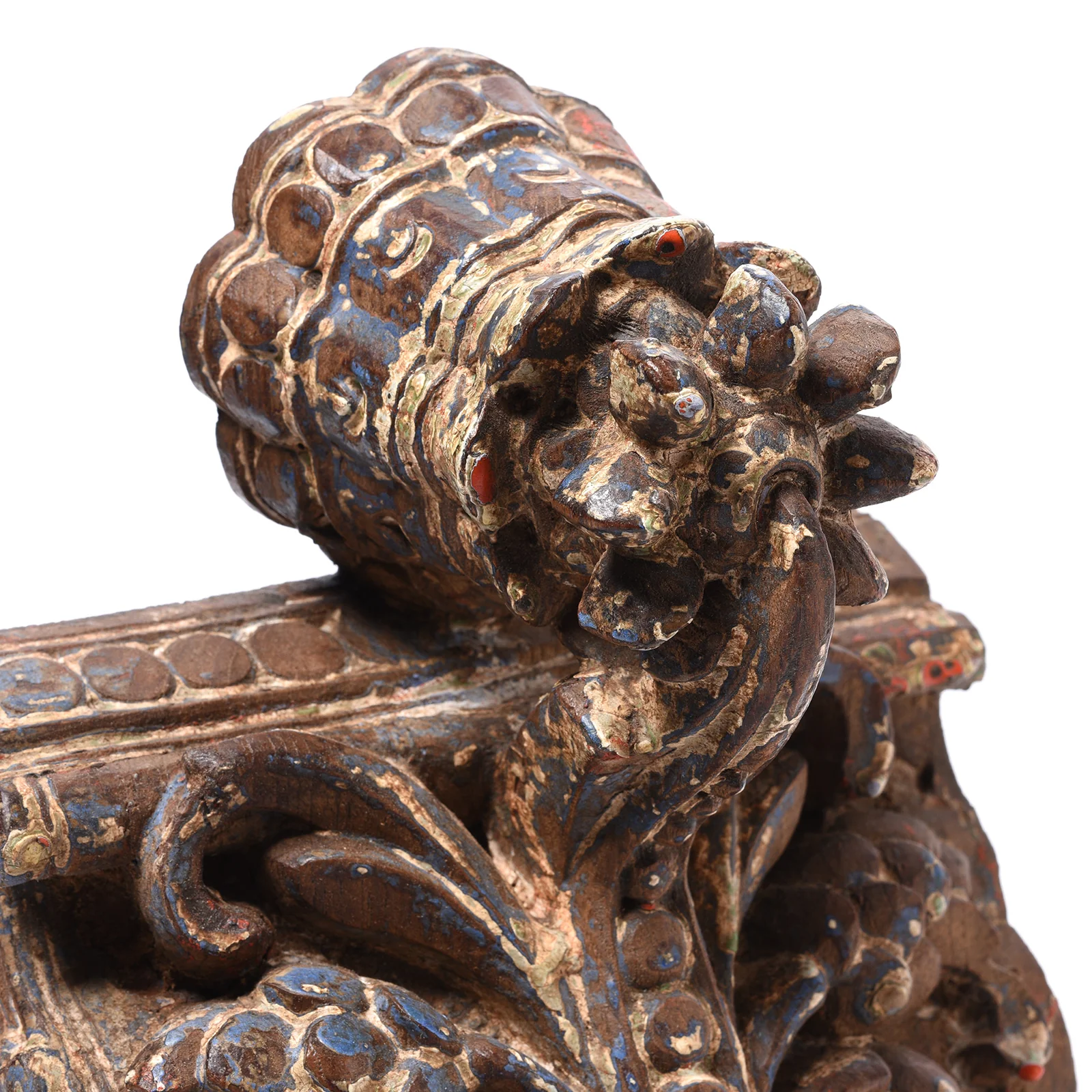 Carved Teak Corbel From Maharashtra - 19th Century - Image 5