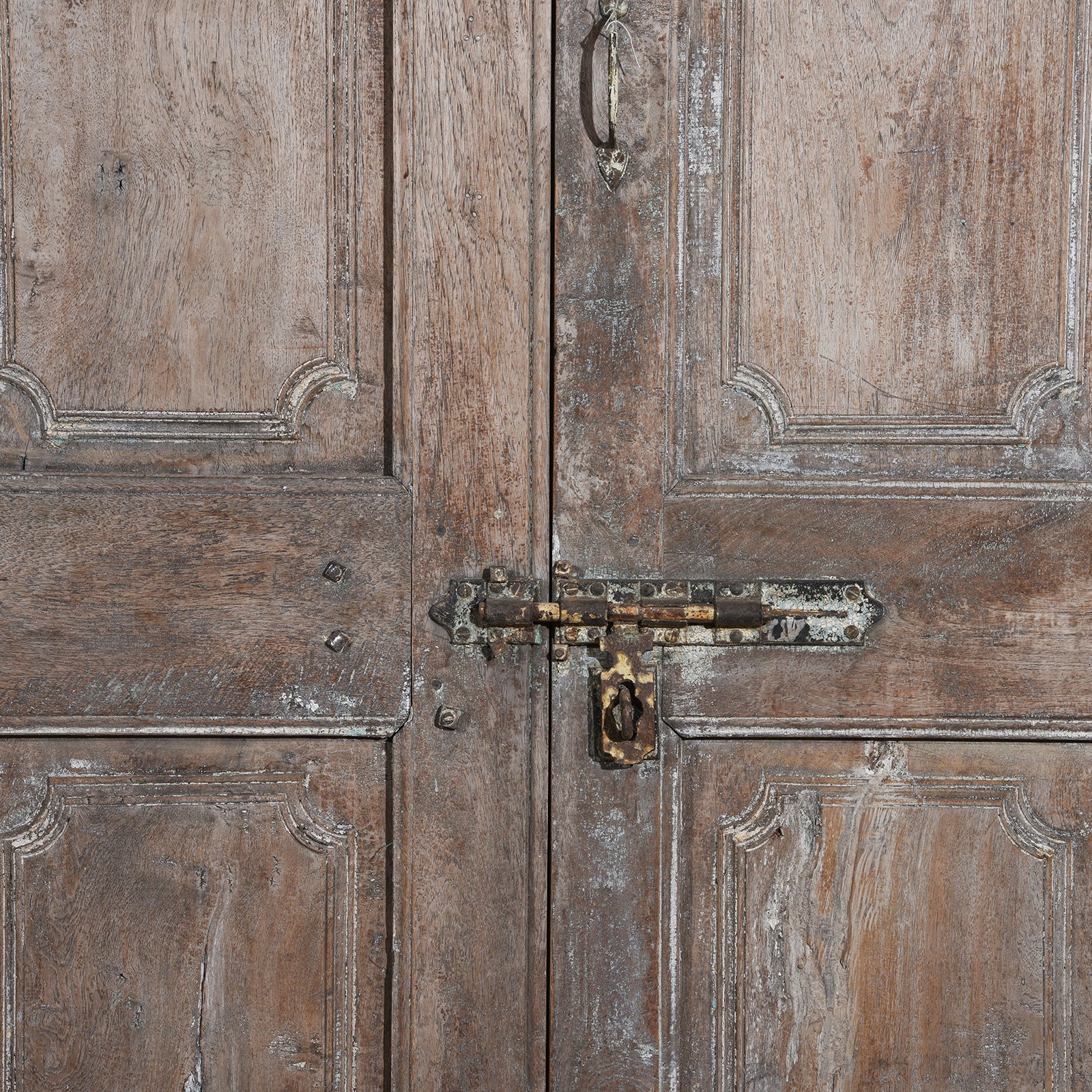 Carved Teak Door And Frame From Gujarat - 19th Century - Image 5