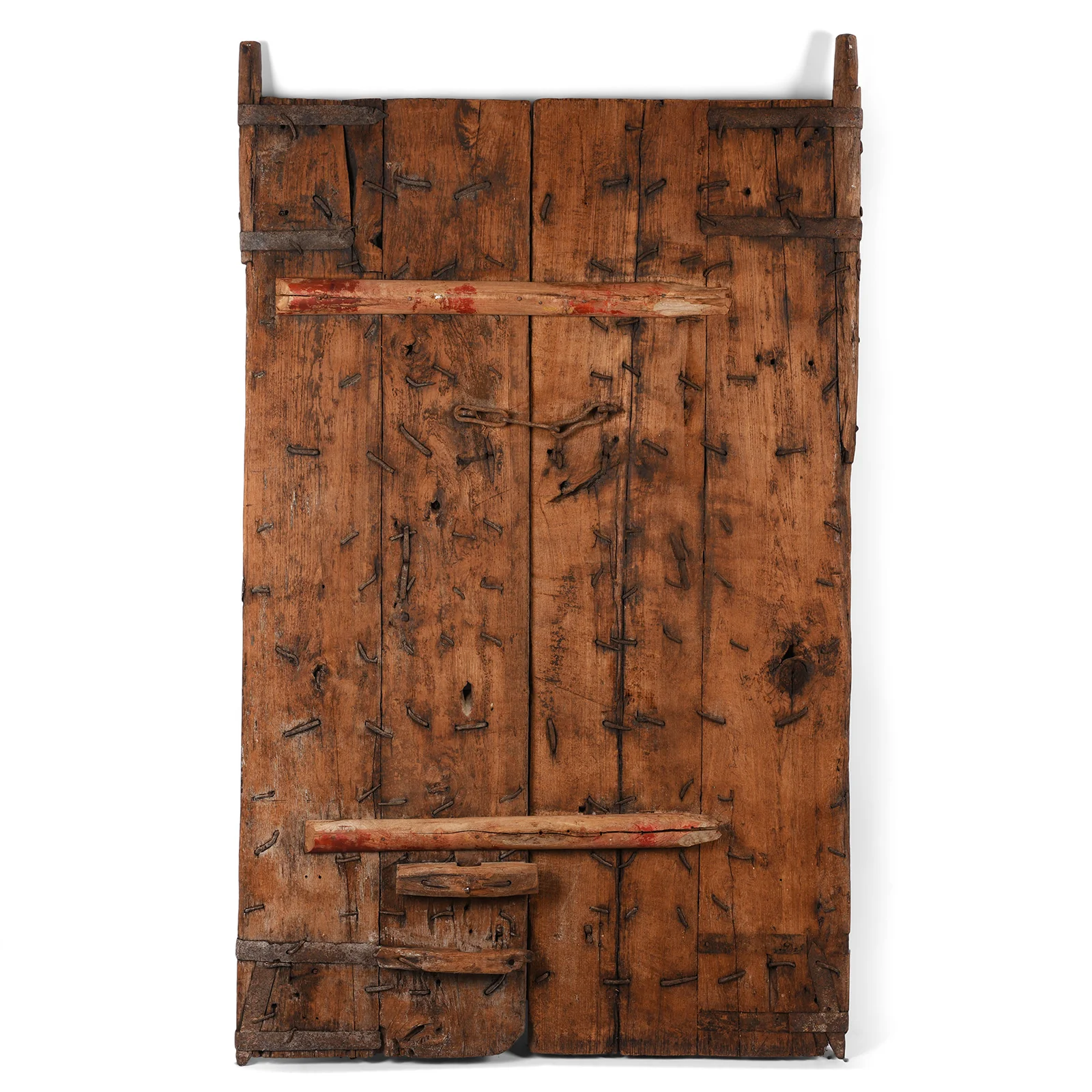 Carved Teak Door From Kutch - 19th Century - Image 7