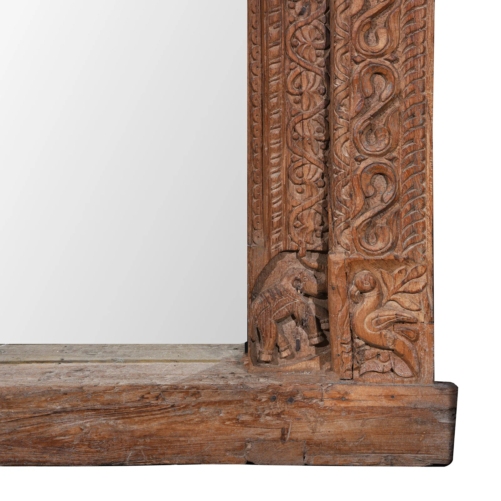 Indian Large Ganesh Mirror From Andhra Pradesh - 19th Century - Image 5