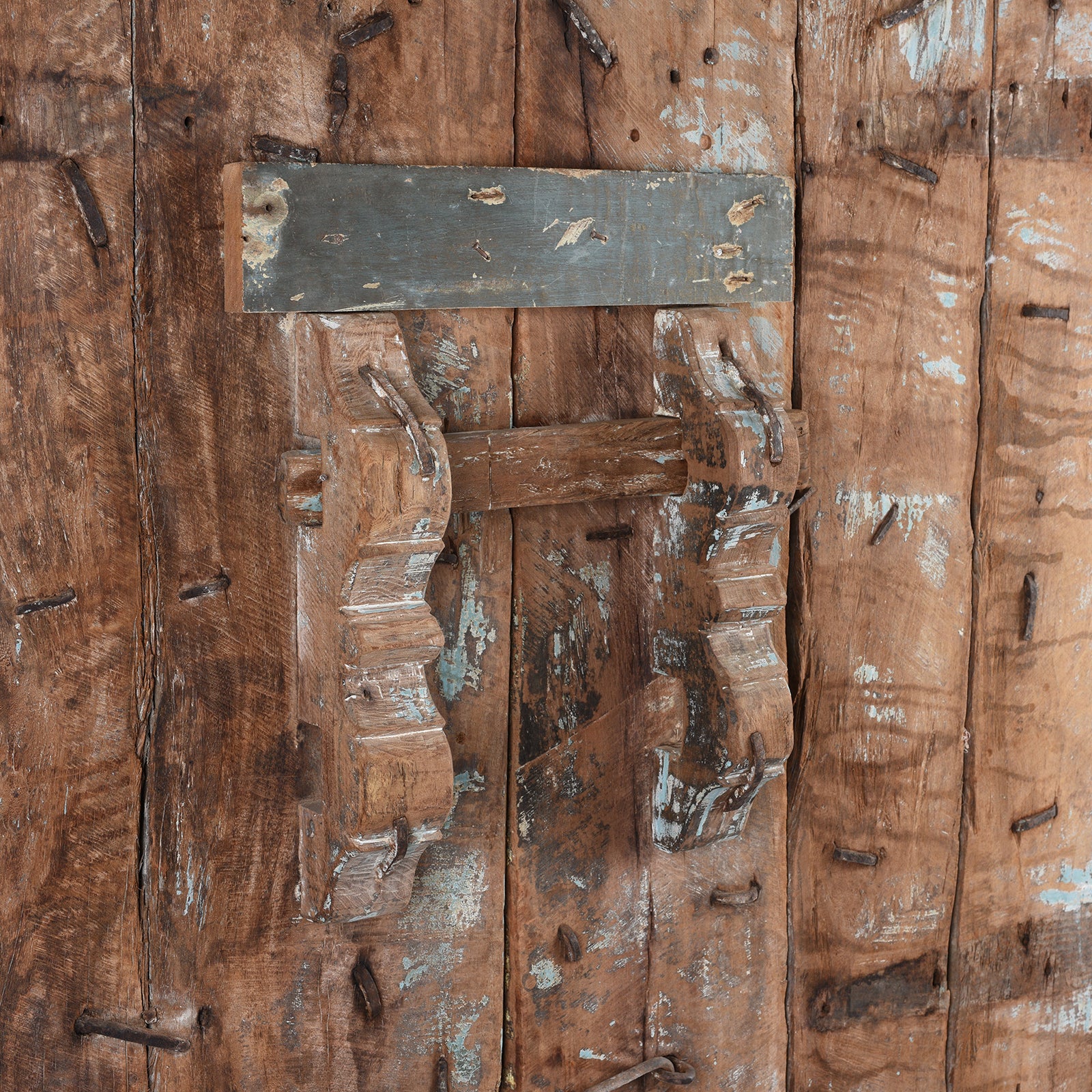 Carved Teak Doors From Kutch - Early 19th Century - Image 10