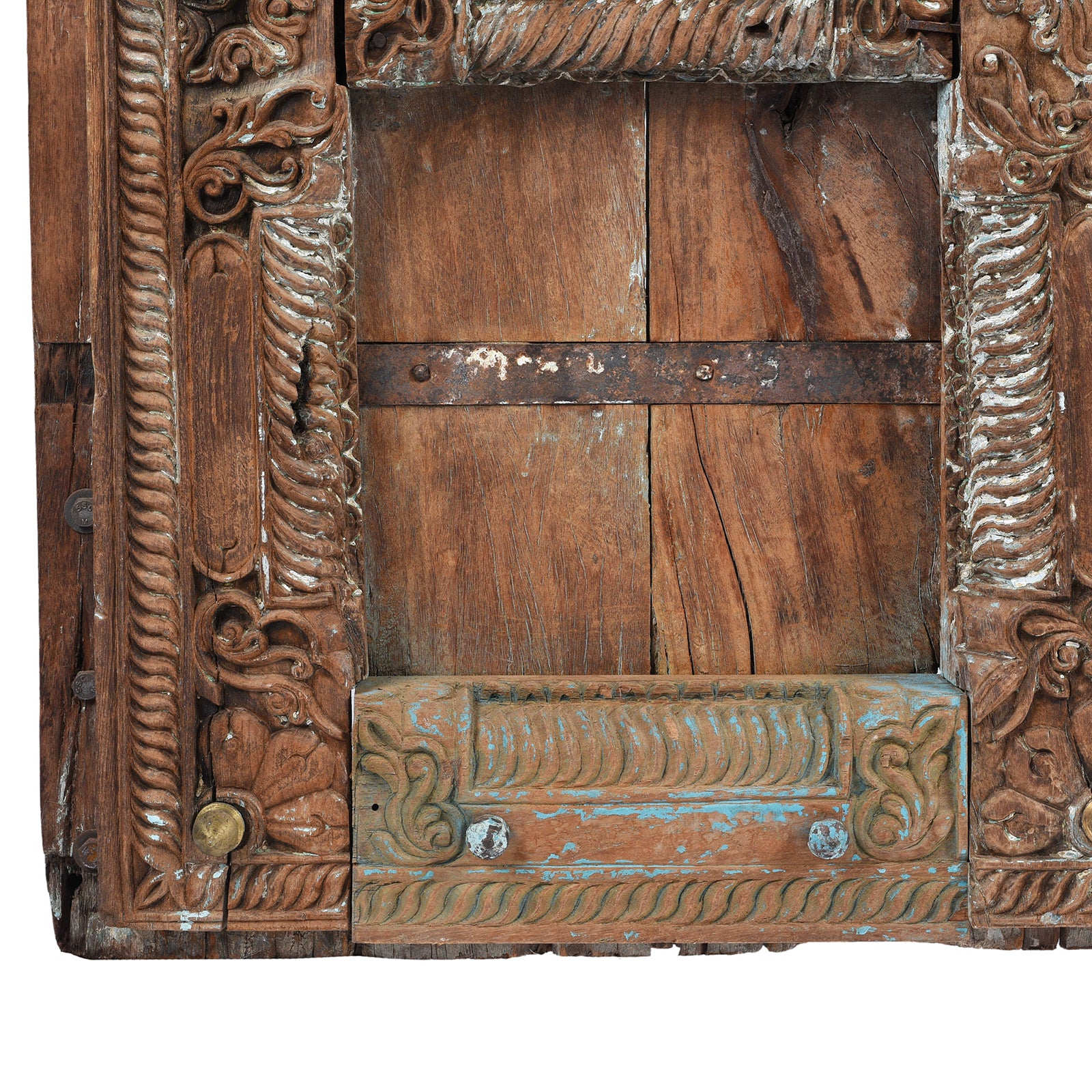 Carved Teak Doors From Kutch - Early 19th Century - Image 8