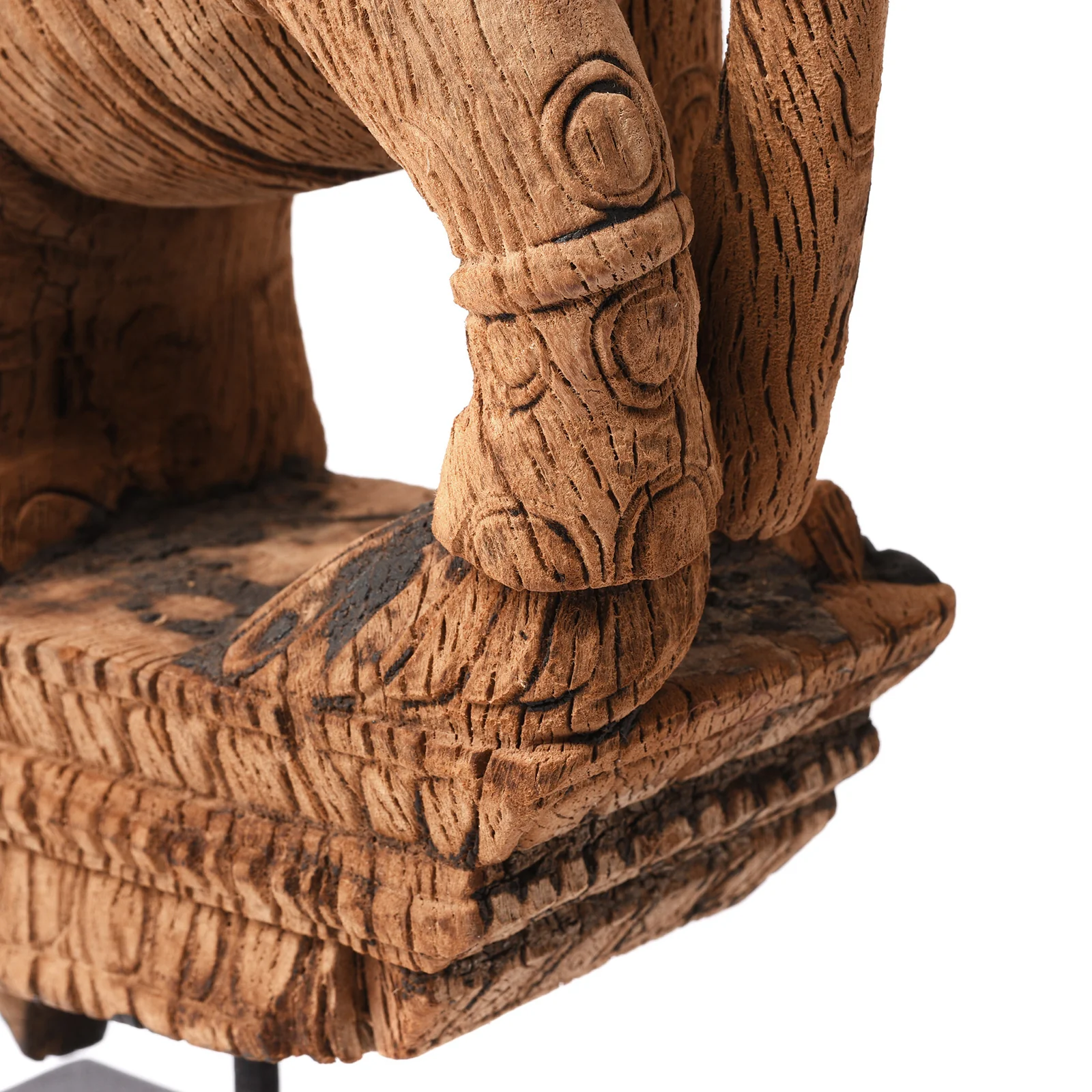 Carved Elephant Corbel From South India - Late 18th Century - Image 6