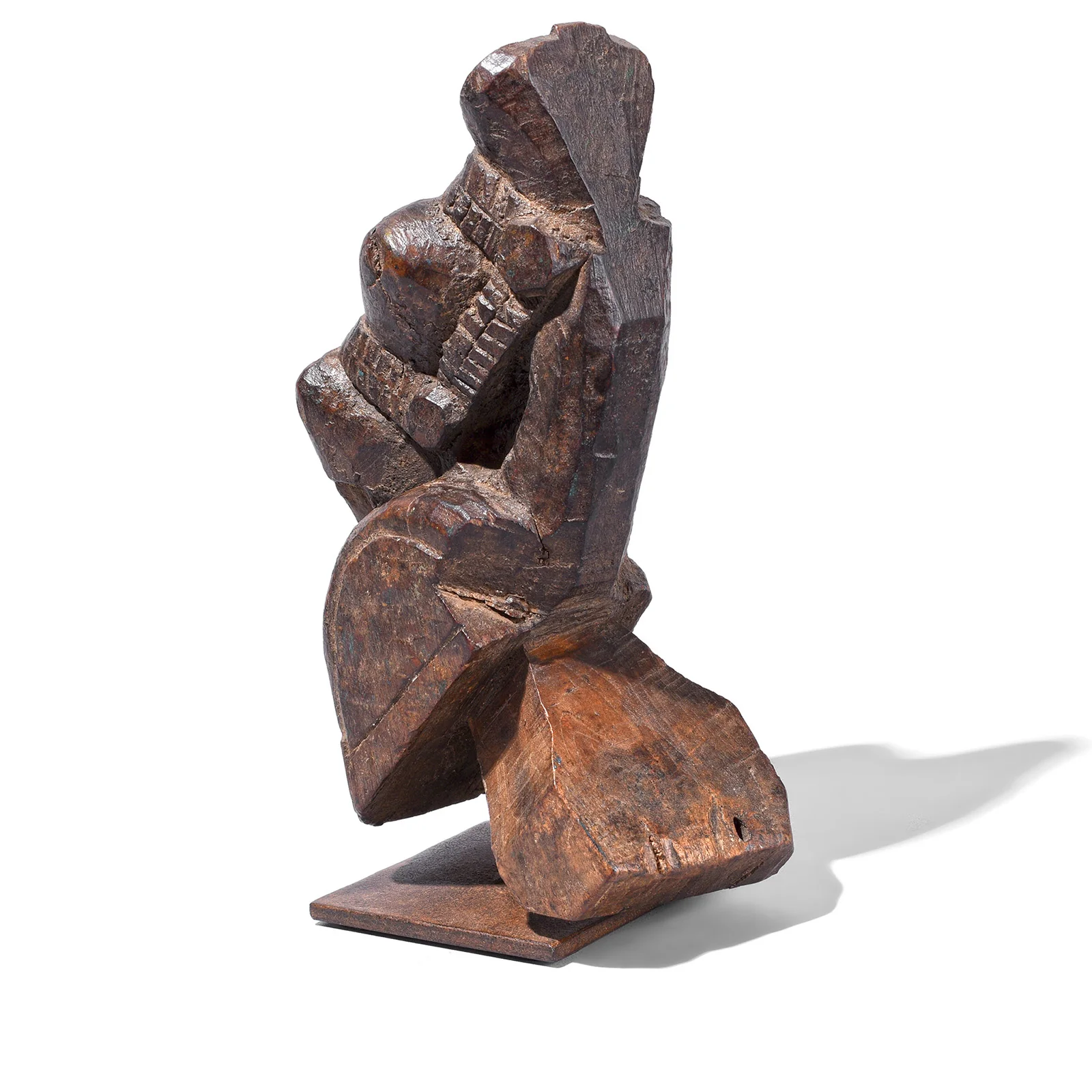 Indian Carved Horse Head On Stand - 19th Century - Image 4