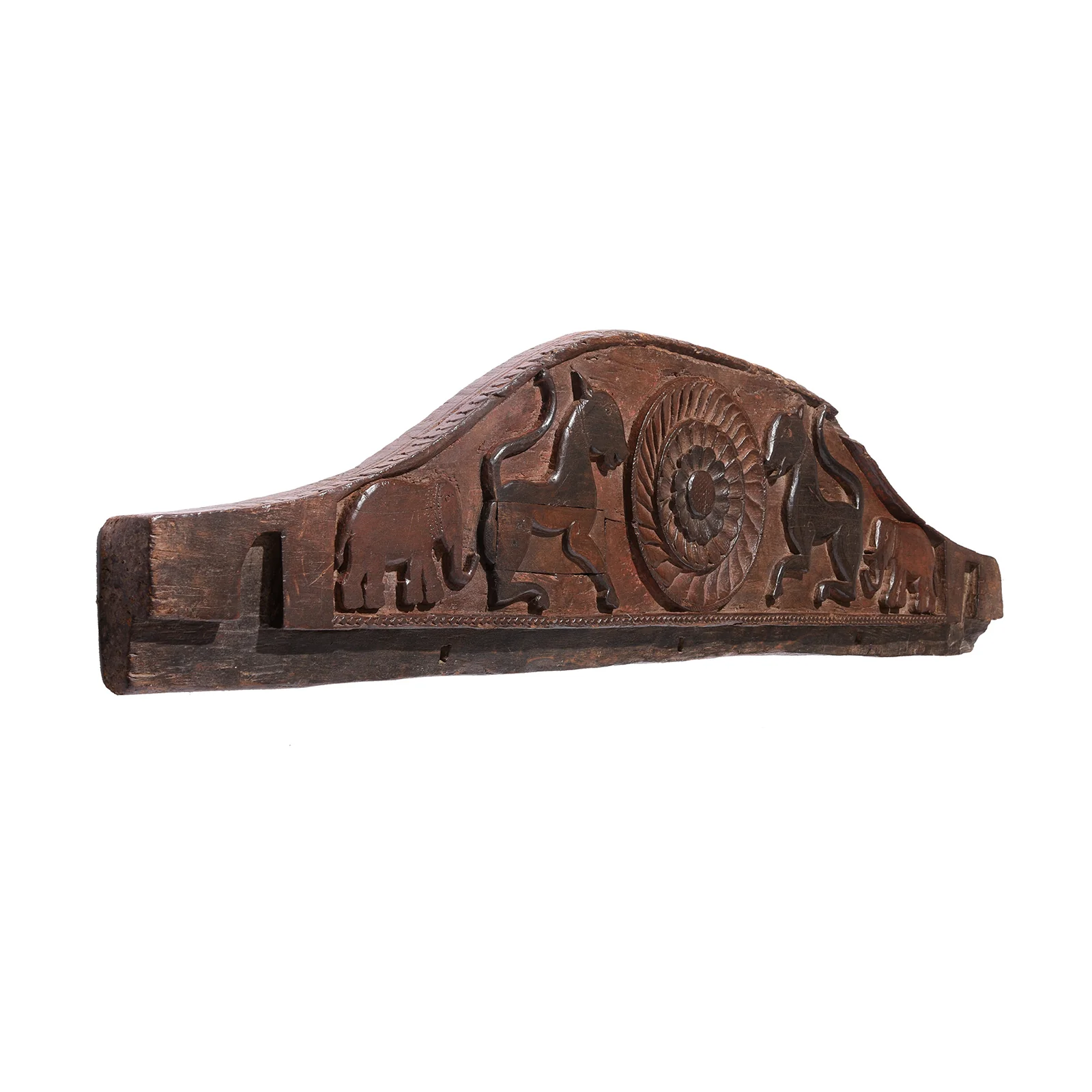 Carved Lintel Panel From Andhra Pradesh - 19th Century - Image 5