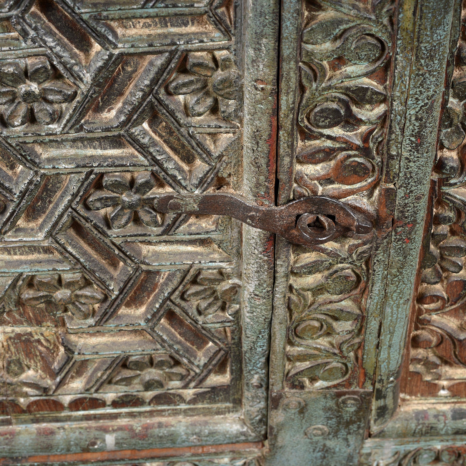 Carved Rapjut Majus Dowry Chest From Gujarat - 19thC - Image 10