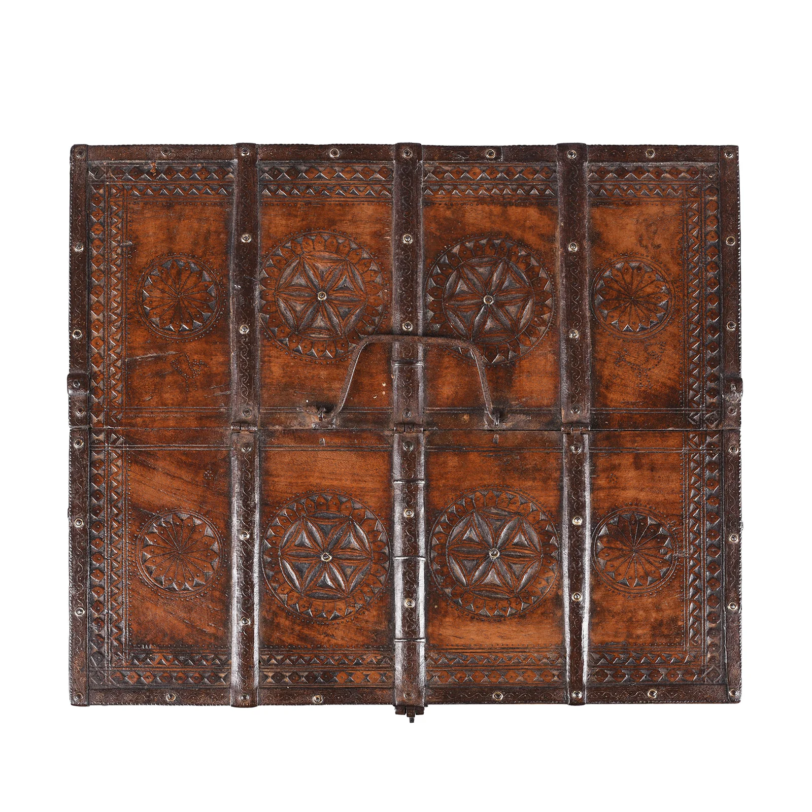 Chip Carved Merchants Box From Ramgargh - 18th Century - Image 2