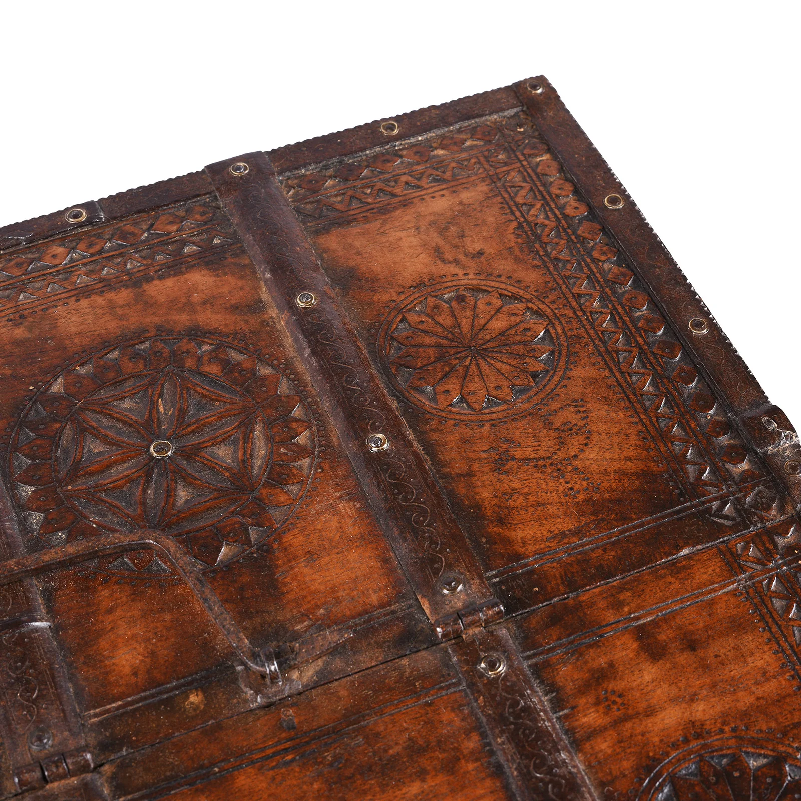 Chip Carved Merchants Box From Ramgargh - 18th Century - Image 5