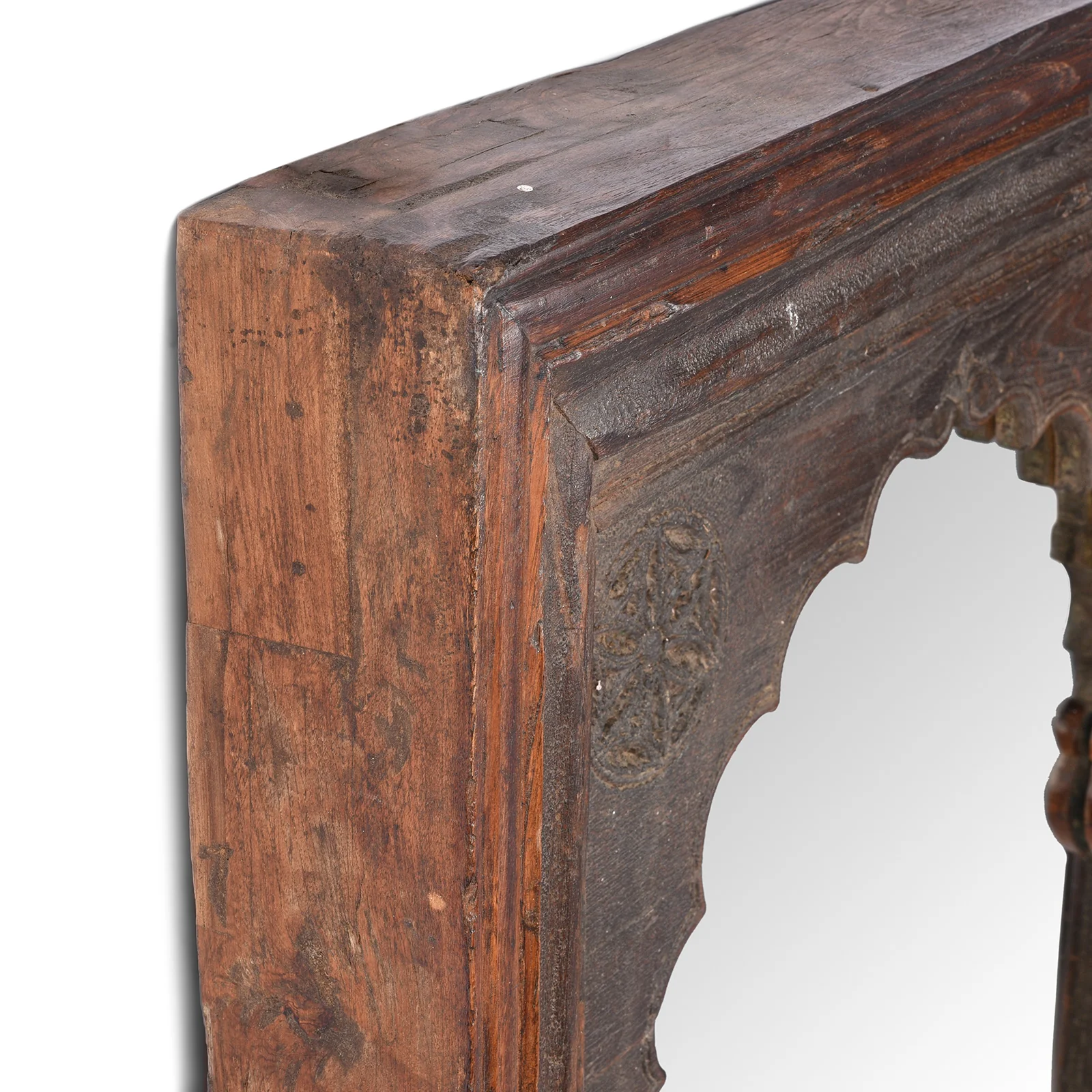 Teak Mirror from Hyderabad - 19th Century - Image 5