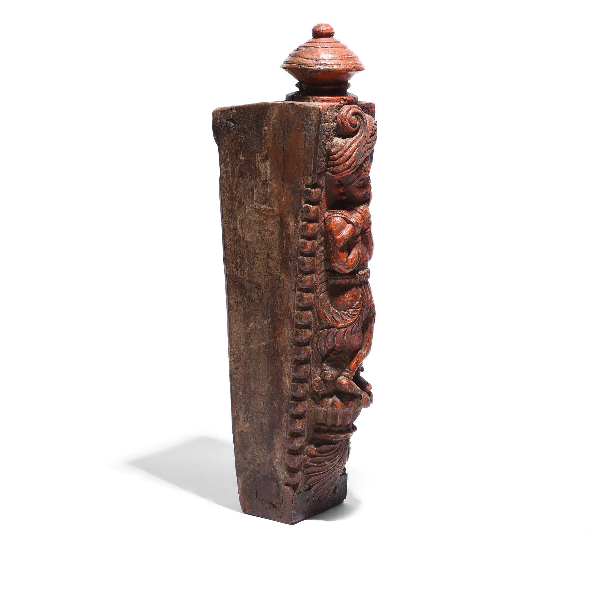 Carved Musician From Banswara - 19thC - Image 3