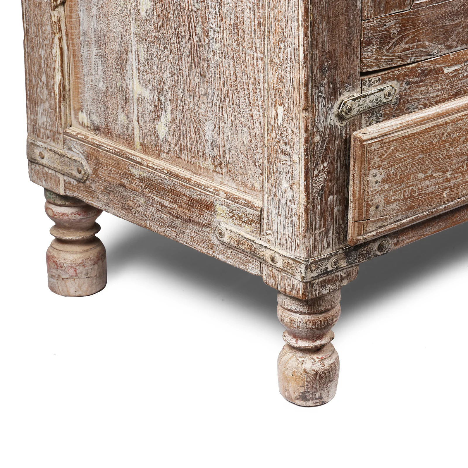 Carved Teak Sideboard With Sunburst Panels - 19th Century - Image 13