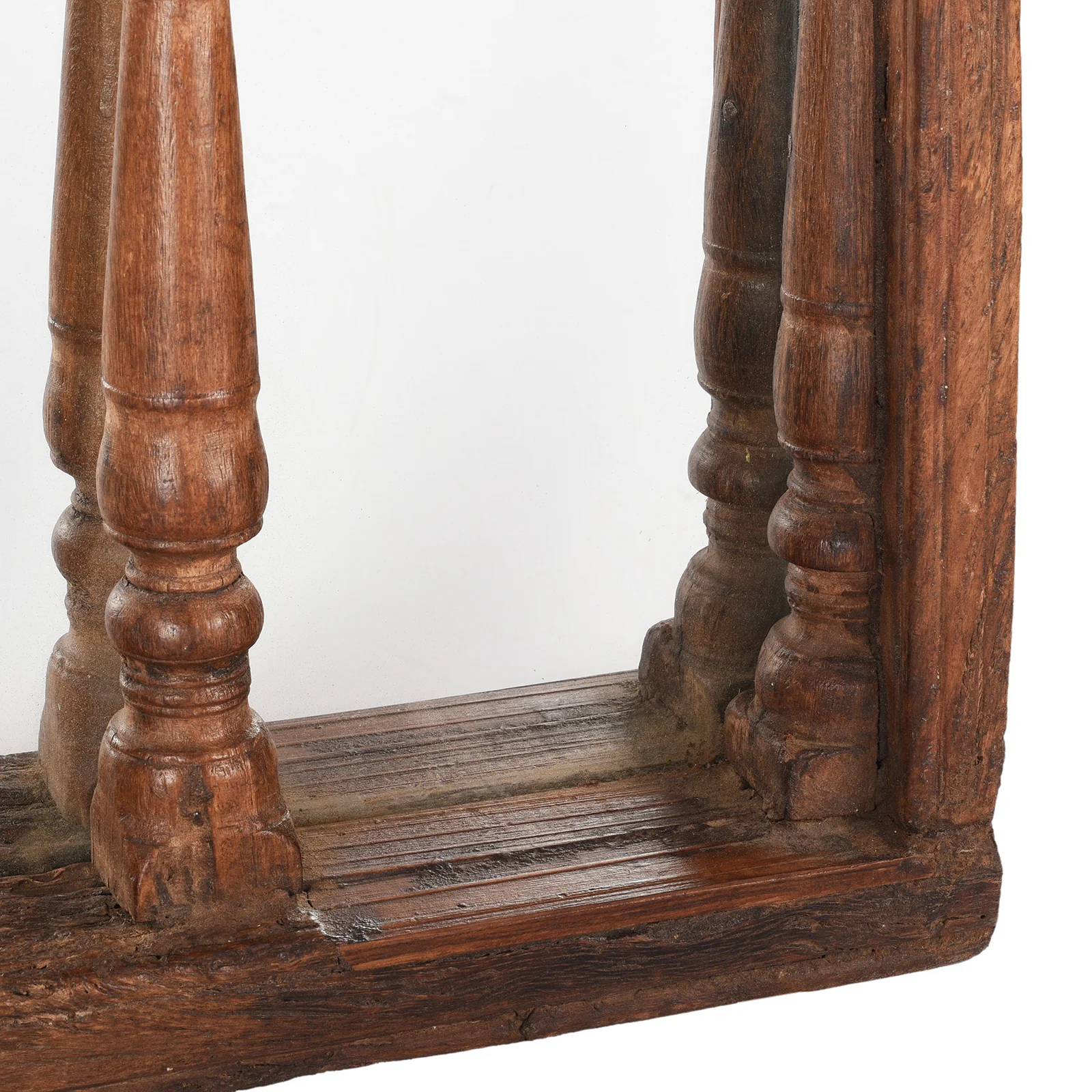 Indian Triple Arch Window Mirror - 19th Century - Image 4
