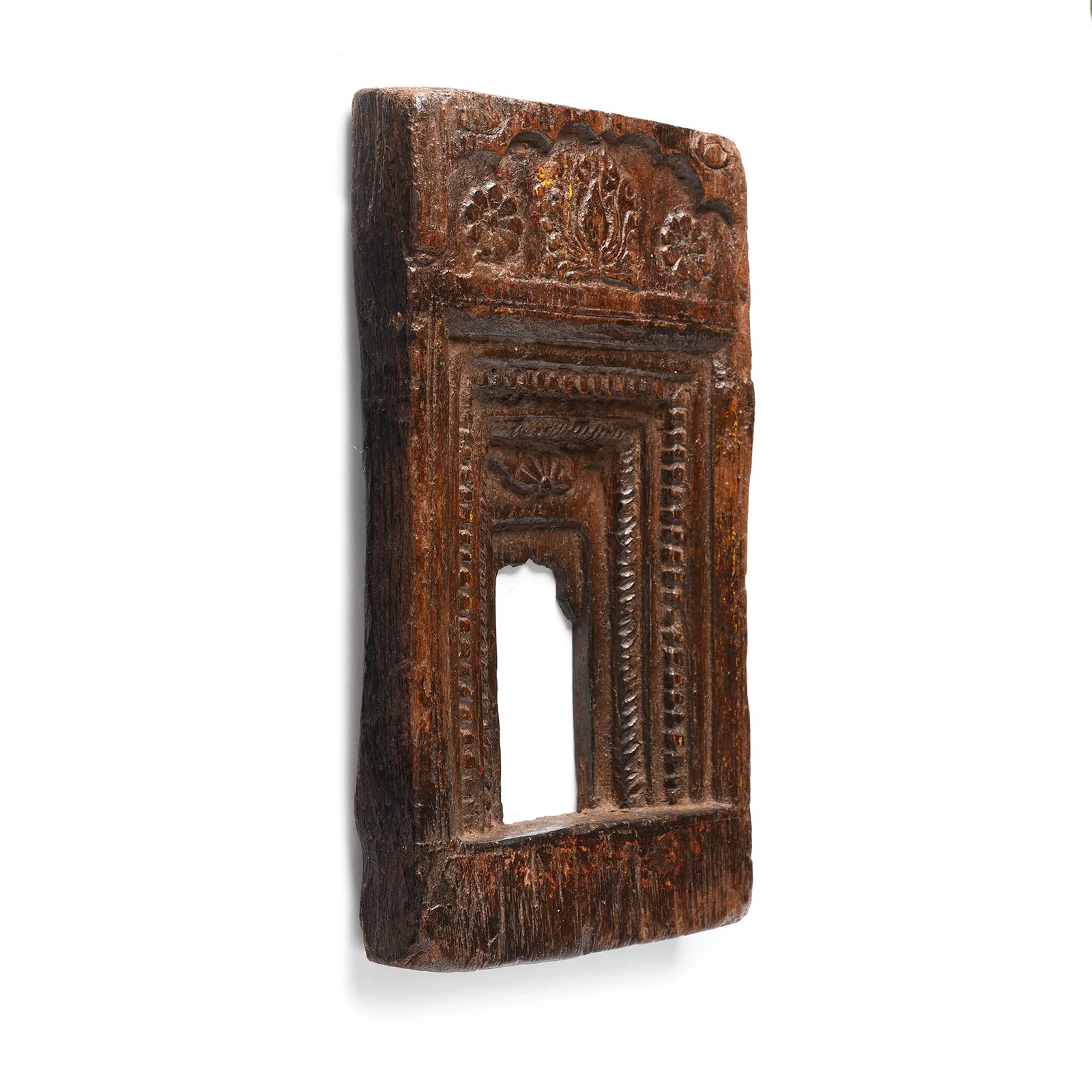 Carved Tribal Votive Panel From Andhra Pradesh - Ca 1920 - Image 2