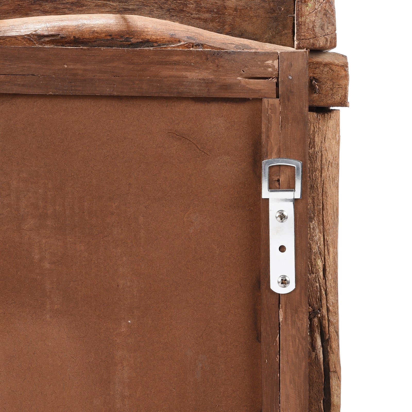 Teak Indian Window Mirror From Uttar Pradesh - Early 19th Century - Image 7