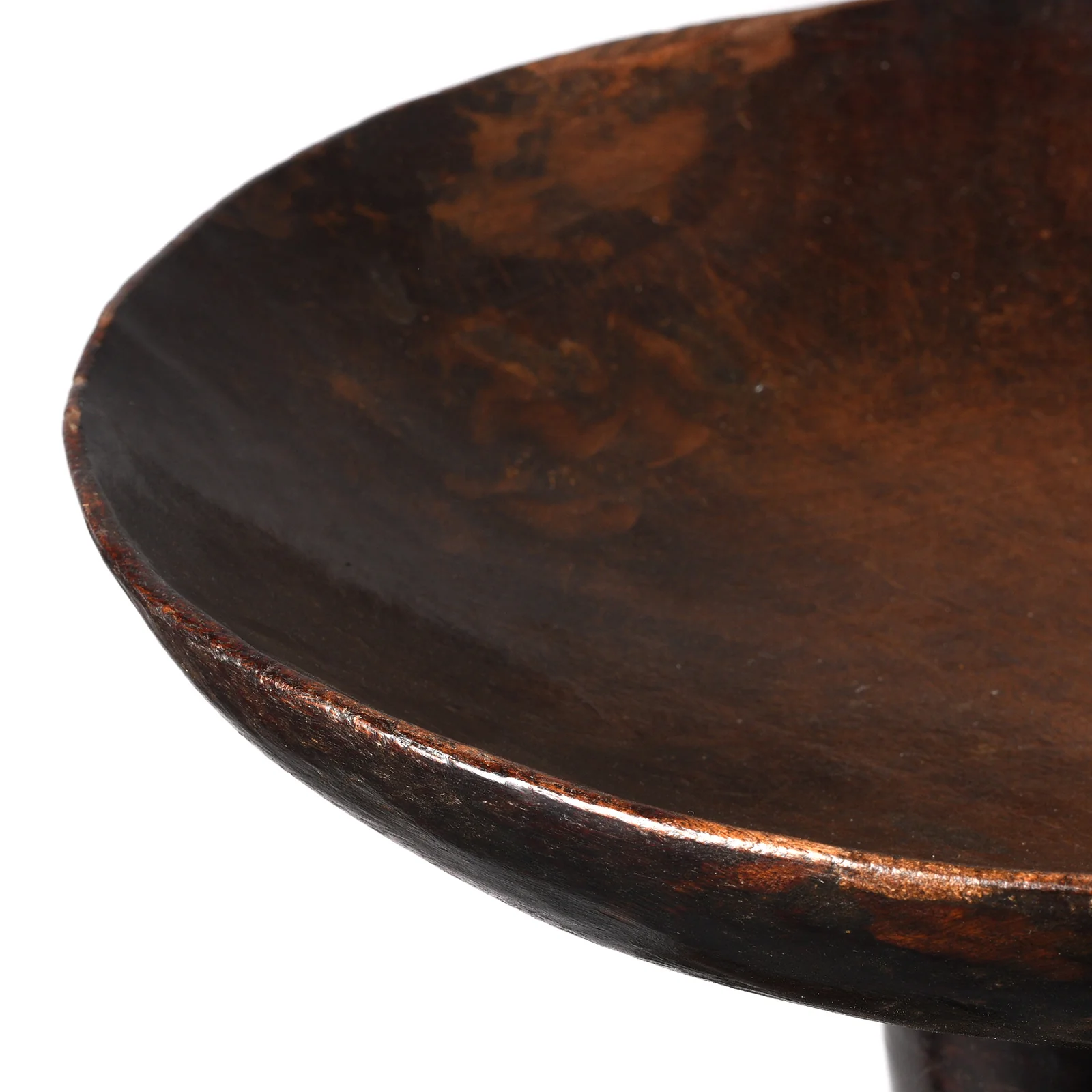 Carved Tribal Food Bowl From Nagaland - Ca 1920 - Image 2