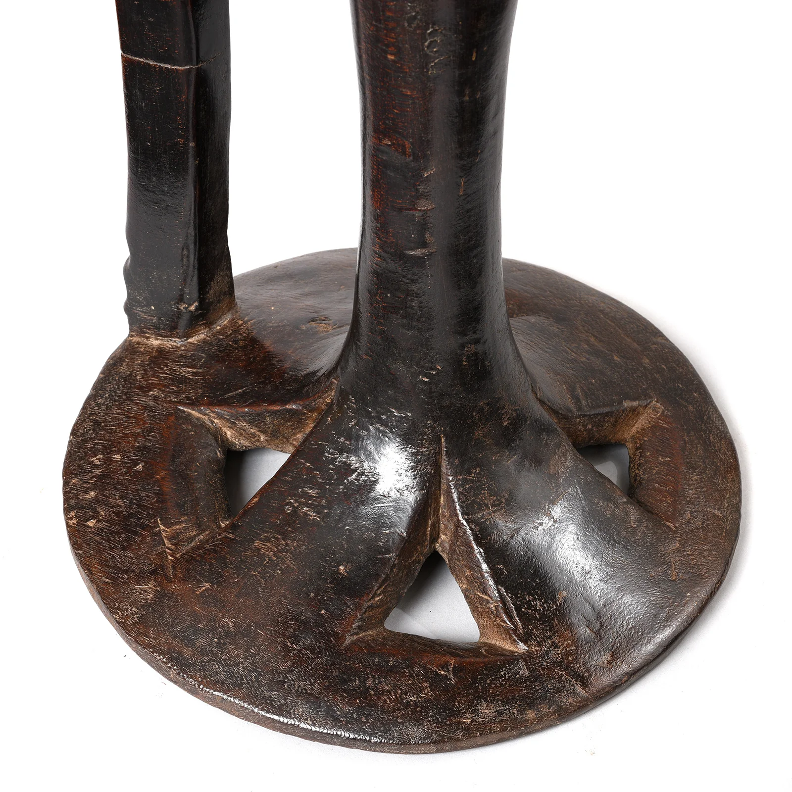 Carved Tribal Food Bowl From Nagaland - Ca 1920 - Image 3