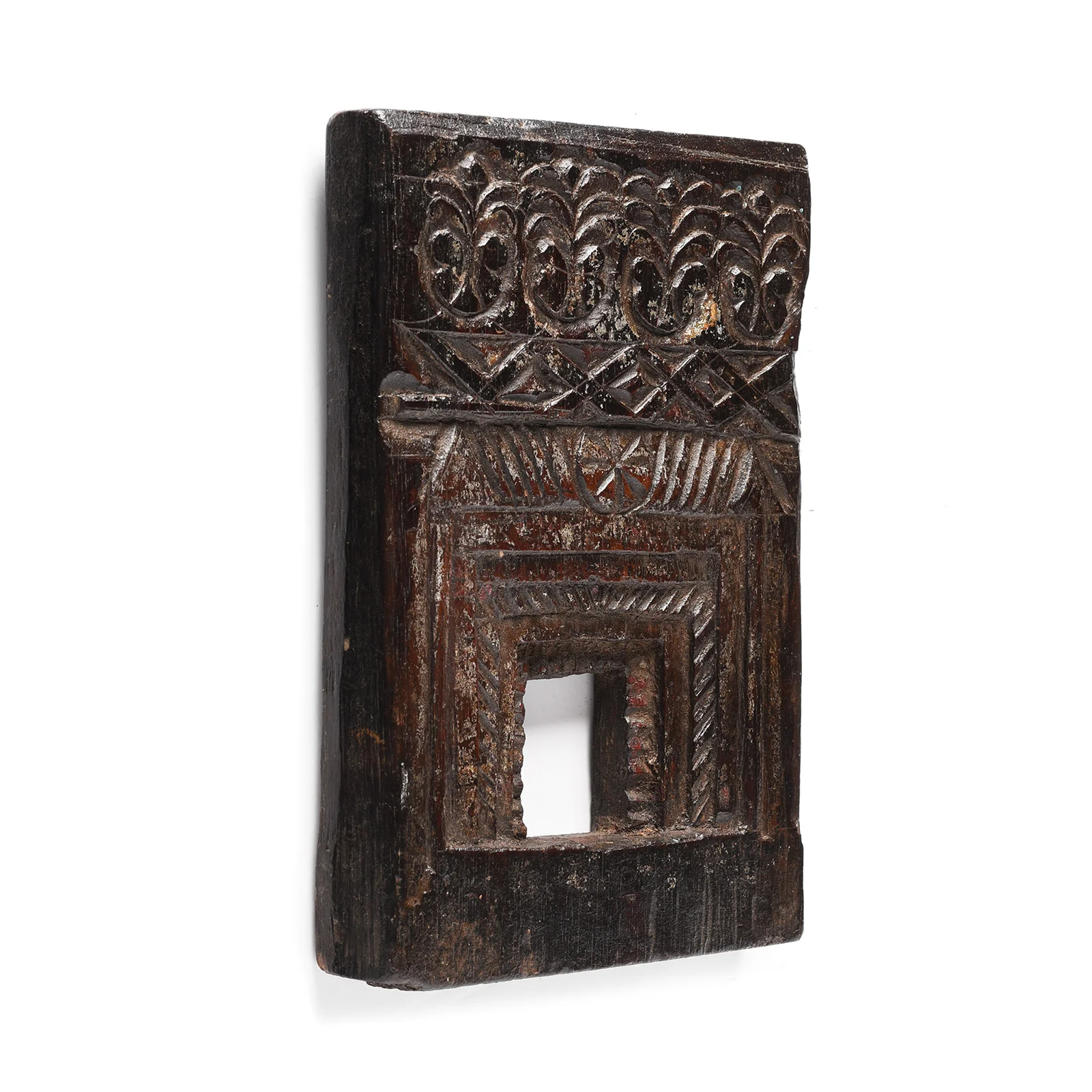 Carved Votive Panel From Andra Pradesh - Early 20thC - Image 2