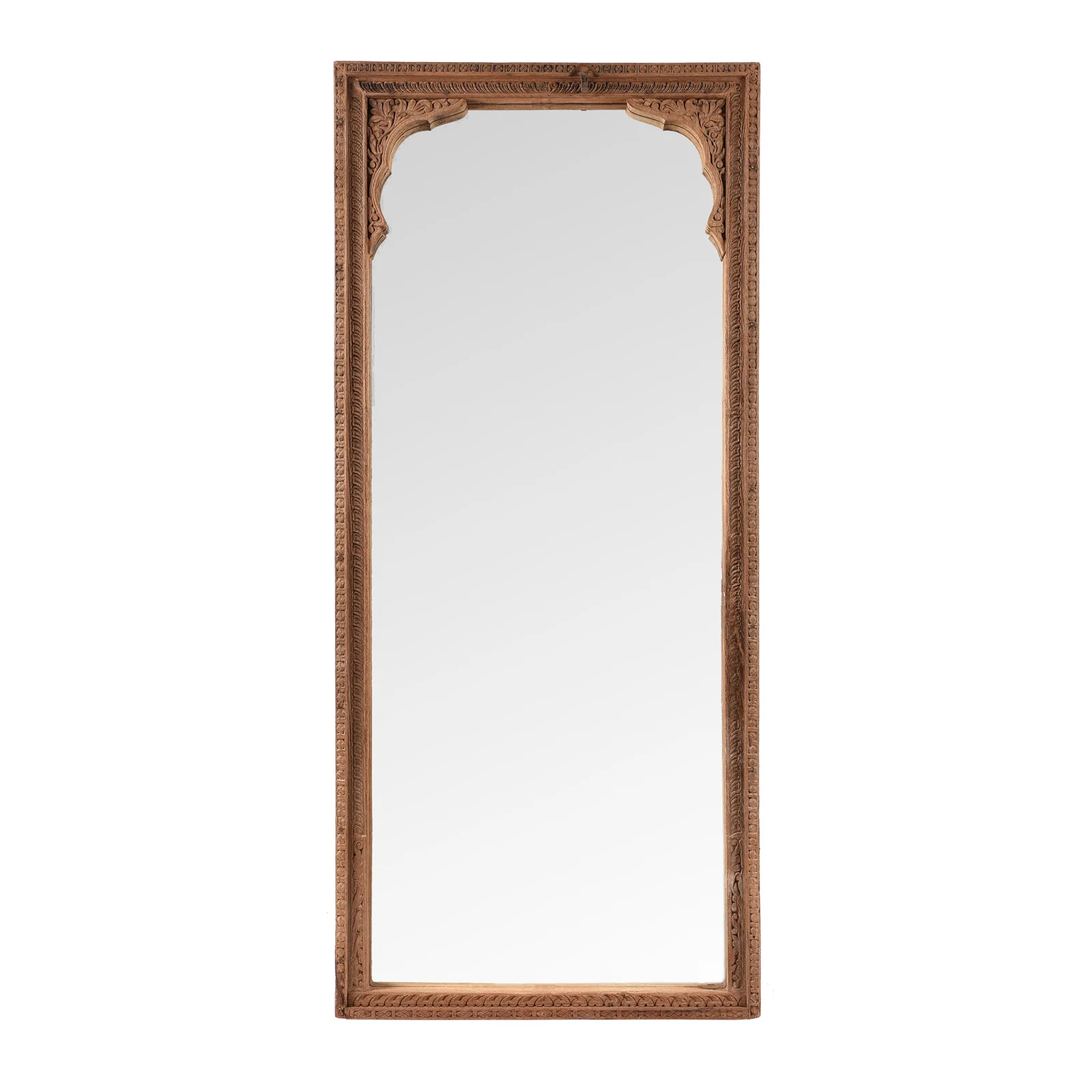 Mirror Made From An Old Shekhawati Window  - 19th Century