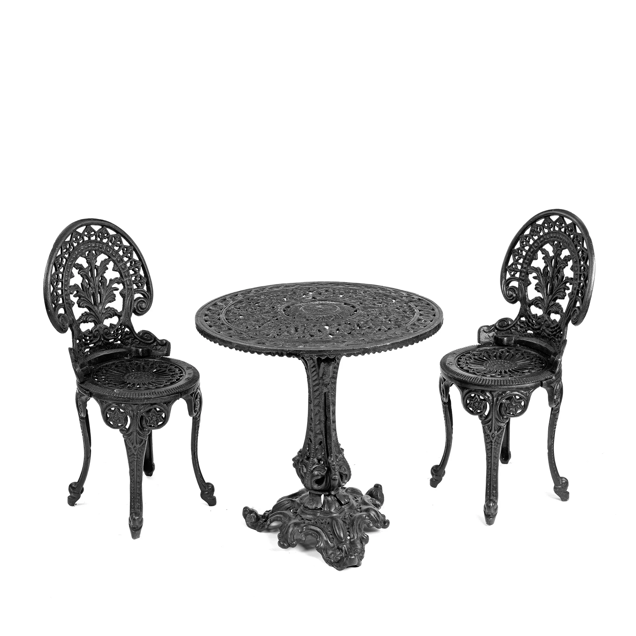 Cast Iron Victorian Style Bistro Chair - Image 3