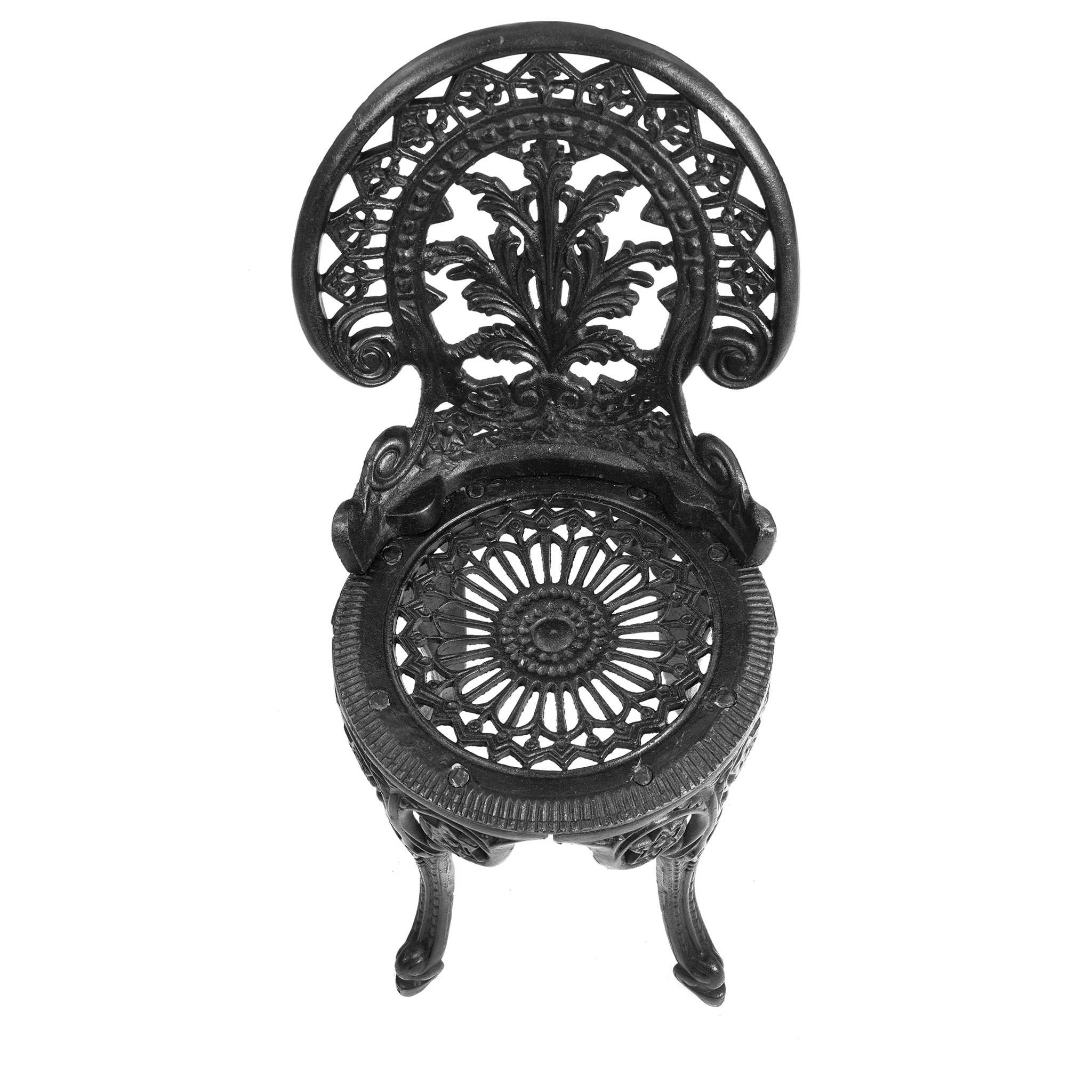 Cast Iron Victorian Style Bistro Chair - Image 4