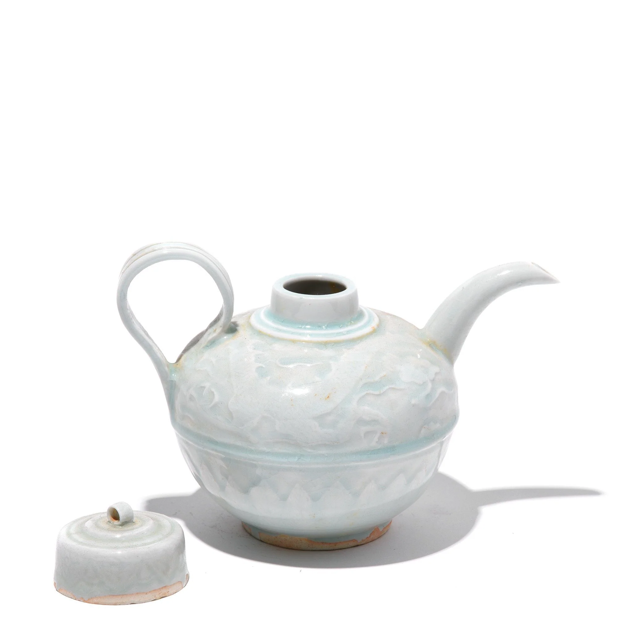 Celadon Glazed Porcelain Tea Pot - Song Dynasty Style - Image 2