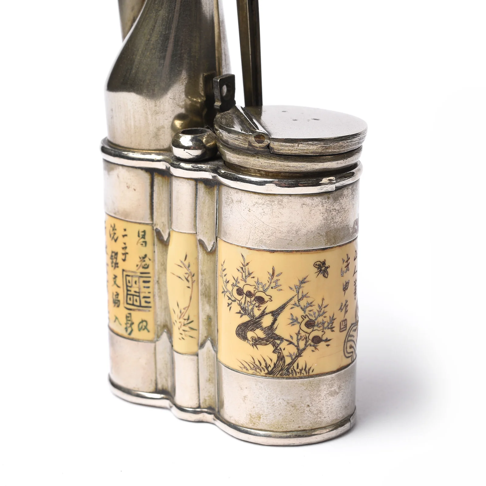 Paktong Chinese Water Pipe - Ca 1900 - Image 3