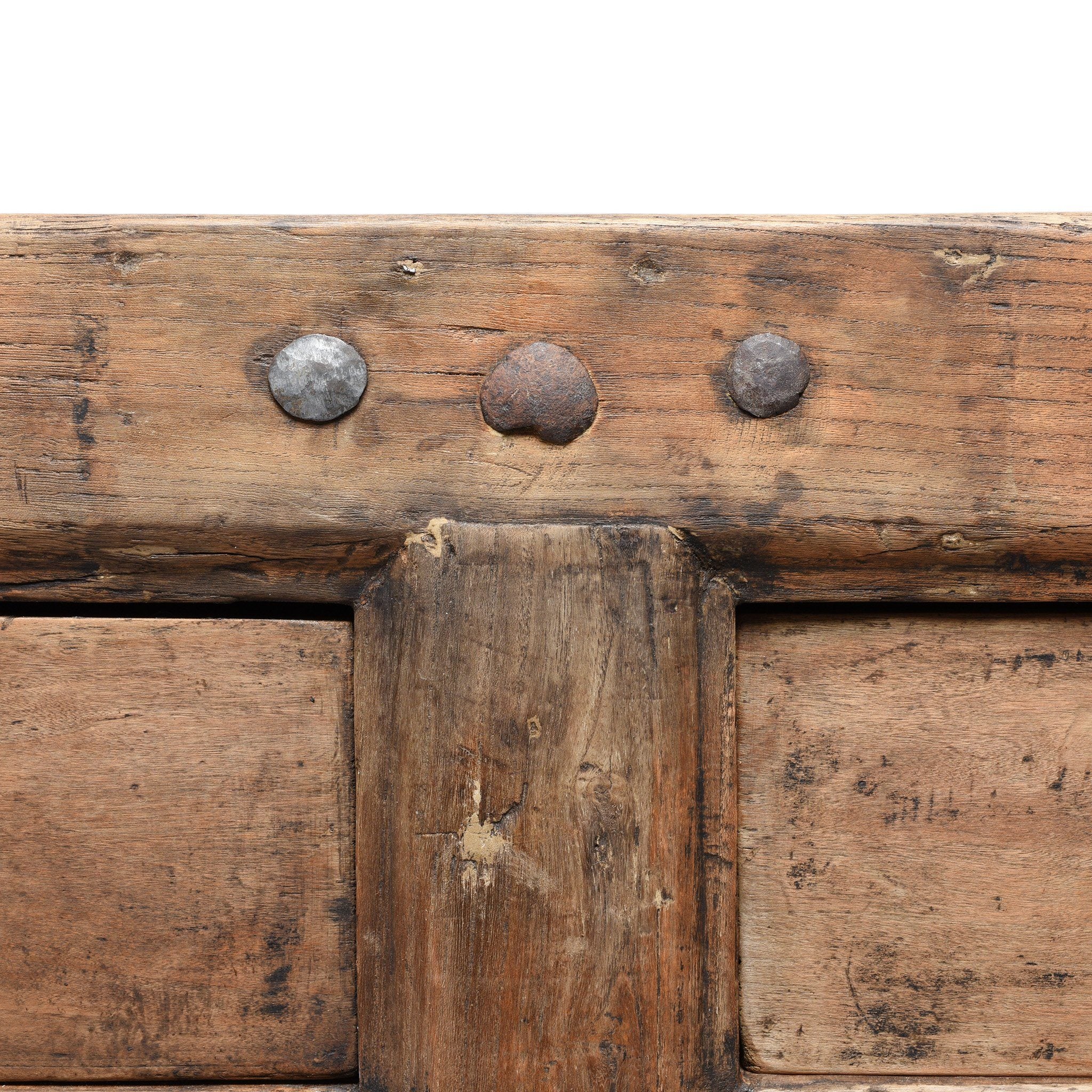 Elm Chest Of Drawers From Gansu - Late 19thC - Image 4
