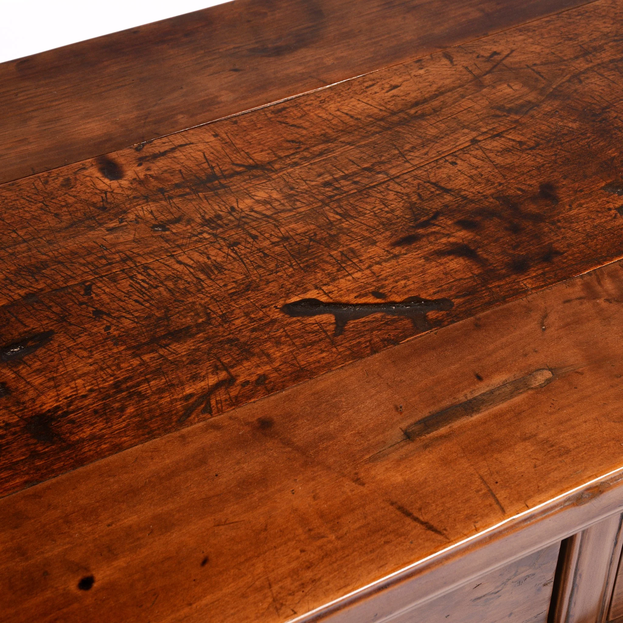 Chinese 3 Drawer Pear Wood Altar Table From Shanxi - 19thC - Image 10