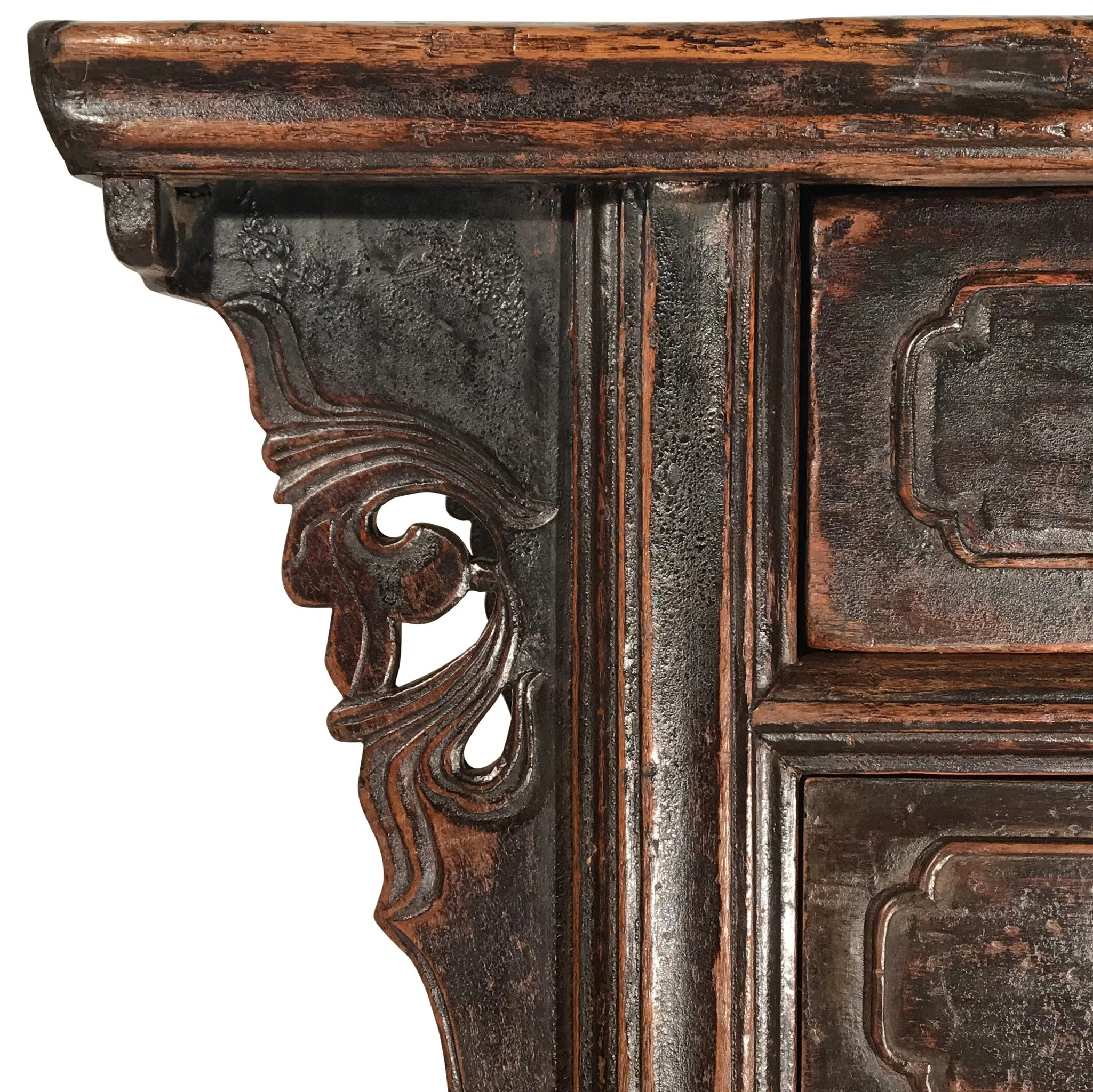 7 Drawer Console Table From Shanxi - 19thC - Image 5