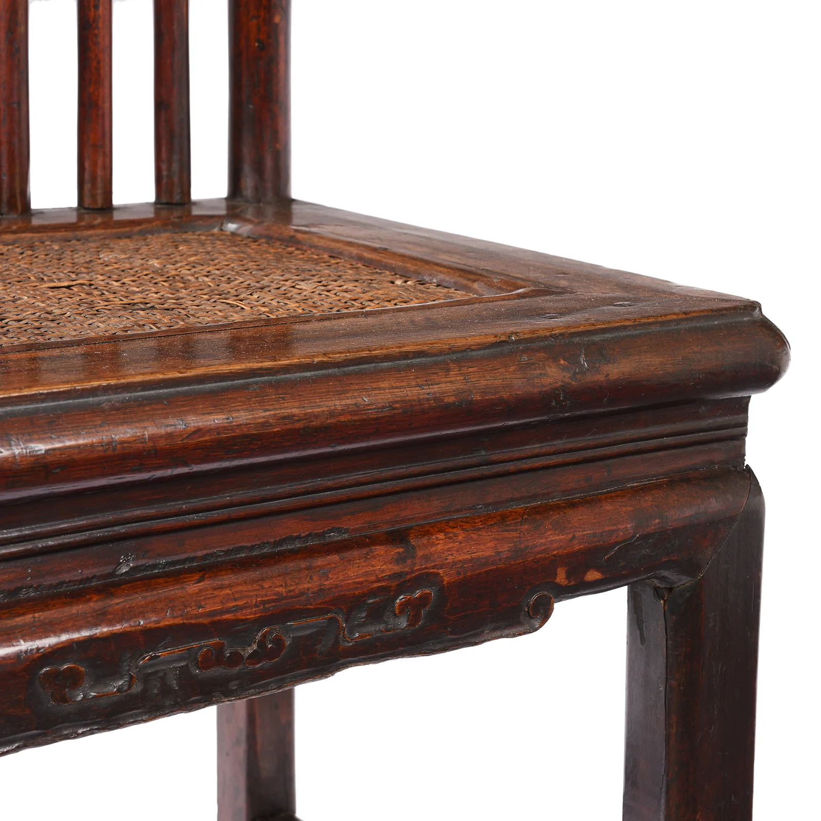 Book Chair With Rattan Seat From Zhejiang - 19th Century - Image 10