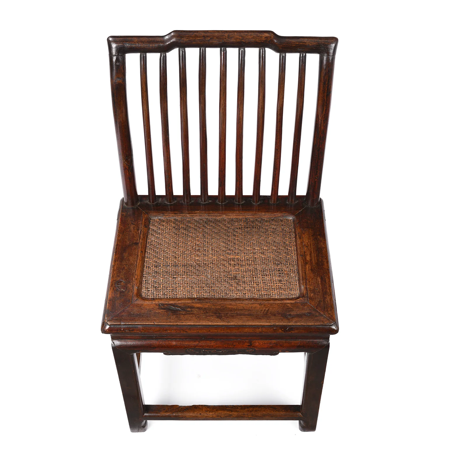 Book Chair With Rattan Seat From Zhejiang - 19th Century - Image 4
