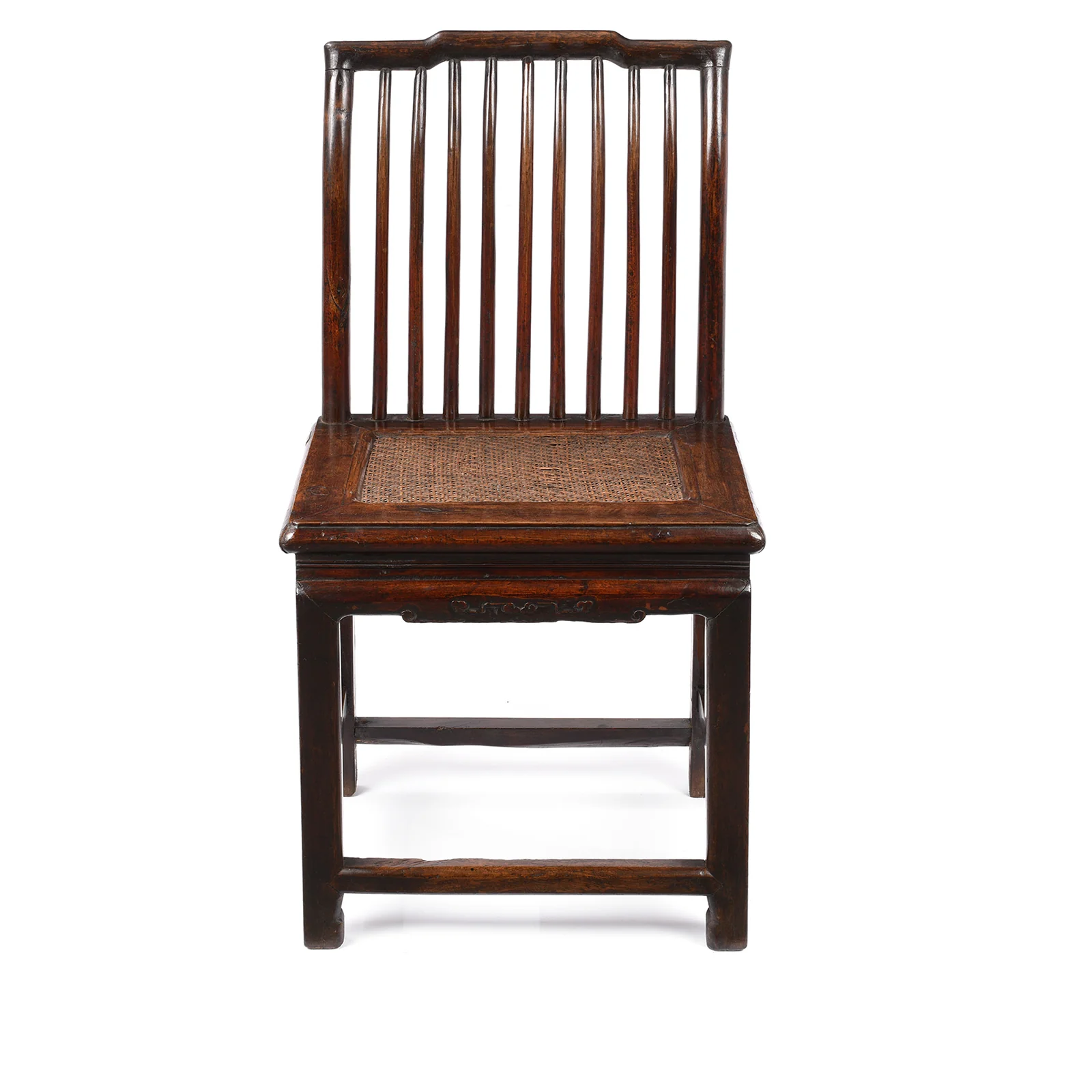 Book Chair With Rattan Seat From Zhejiang - 19th Century - Image 9
