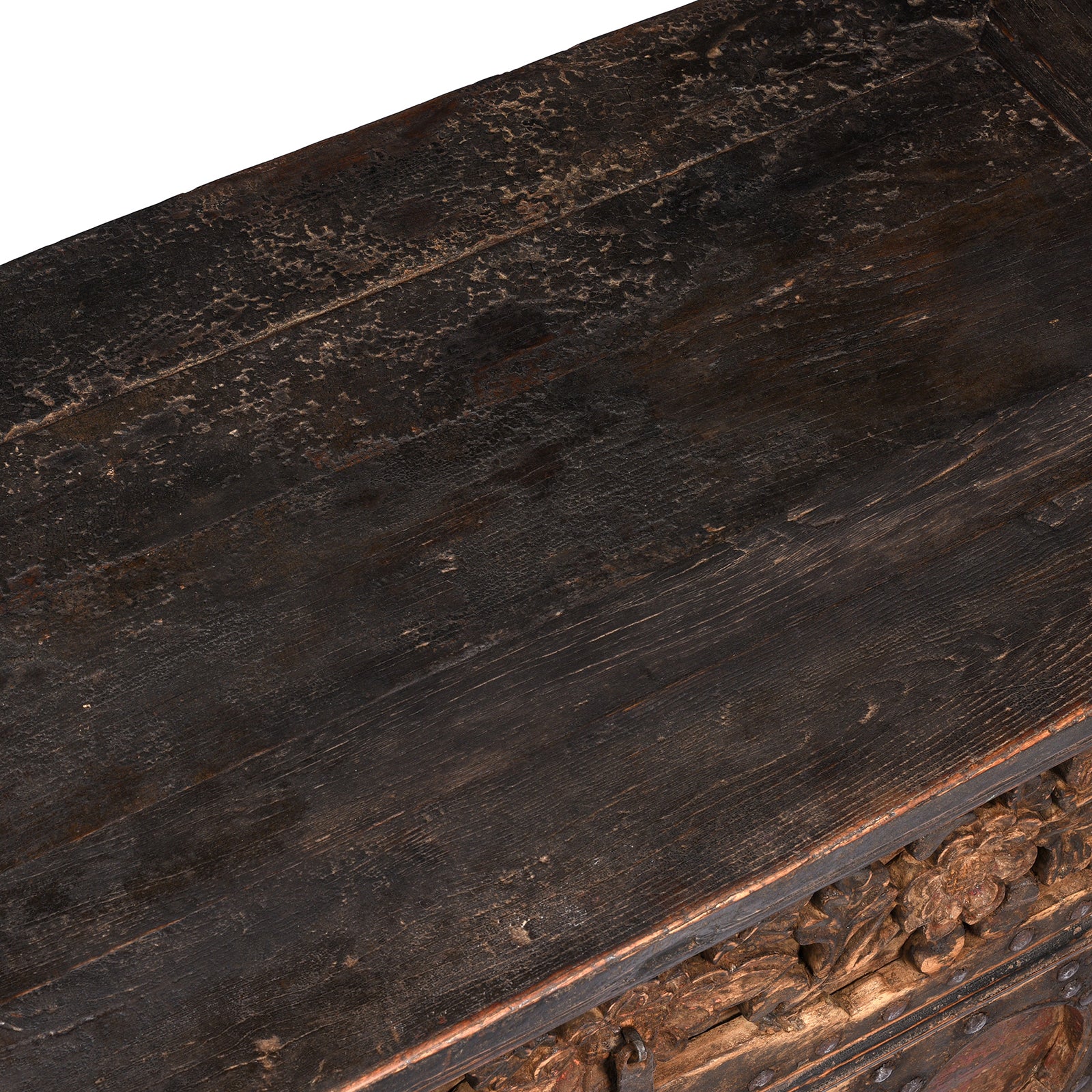 2 Drawer Elm Coffer Table From Shanxi Province - 18thC - Image 10