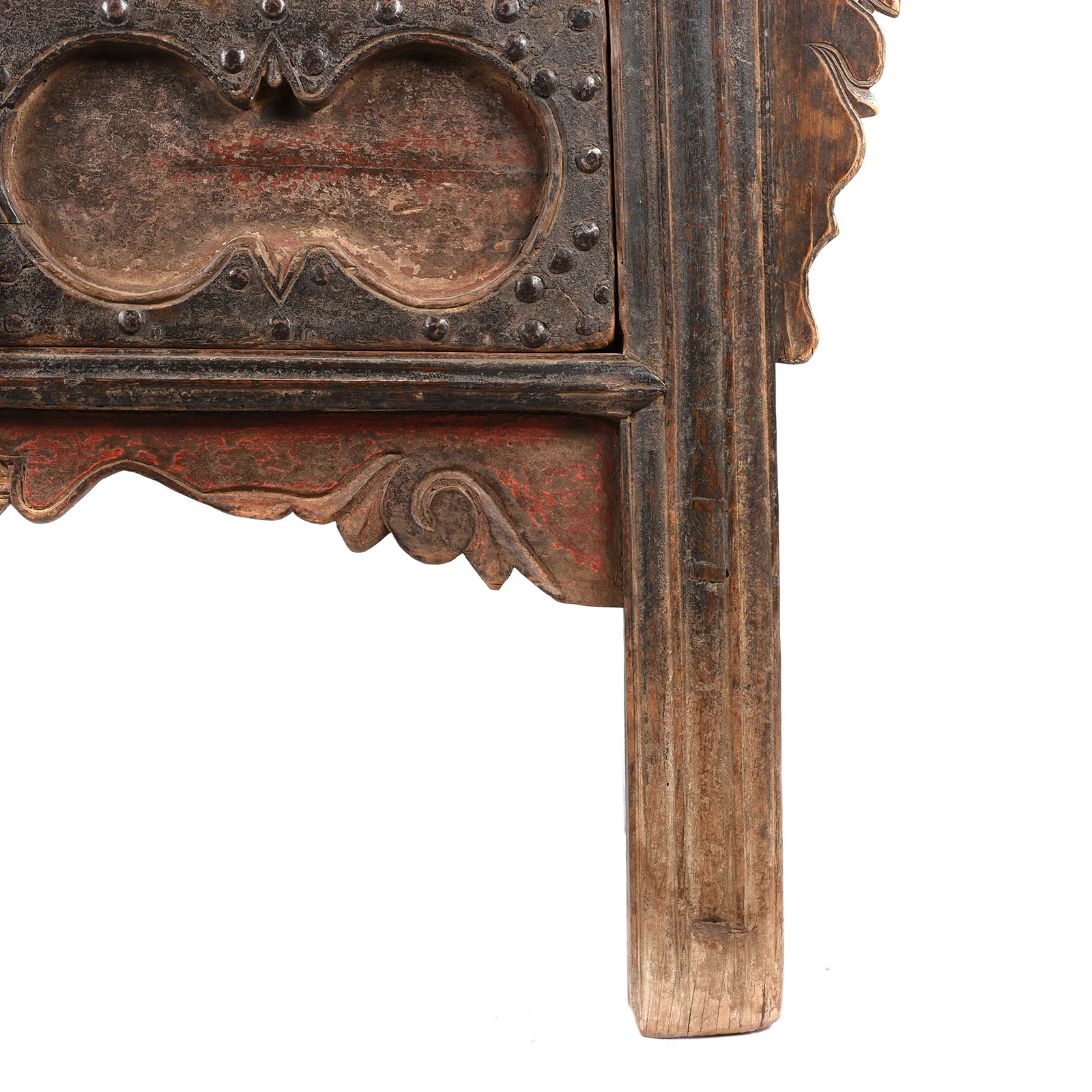 2 Drawer Elm Coffer Table From Shanxi Province - 18thC - Image 6
